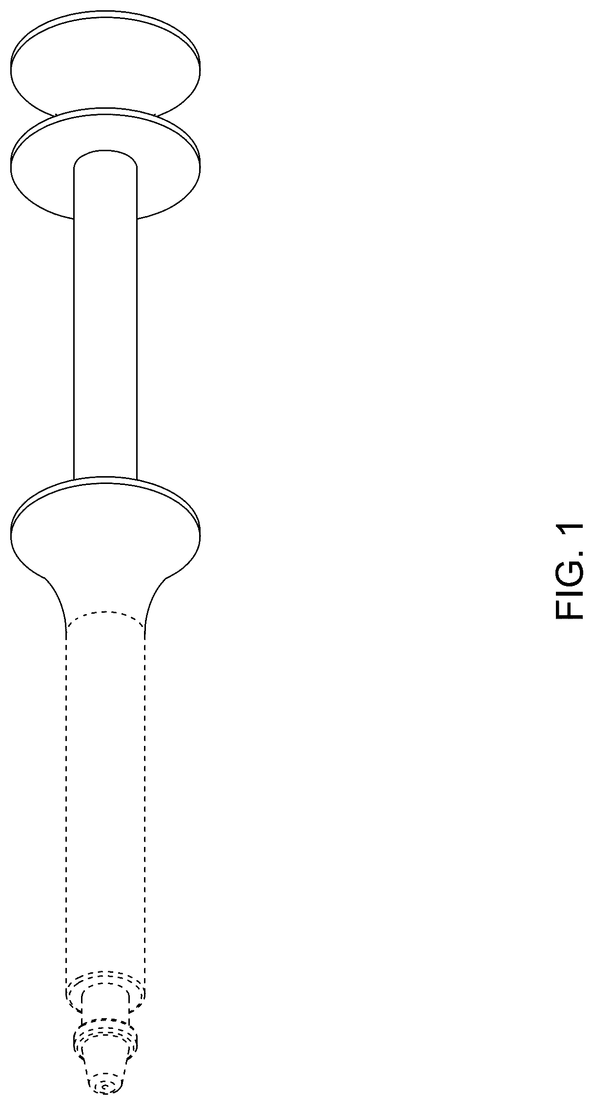 Patent USD1076067 — Syringe — Figure 1