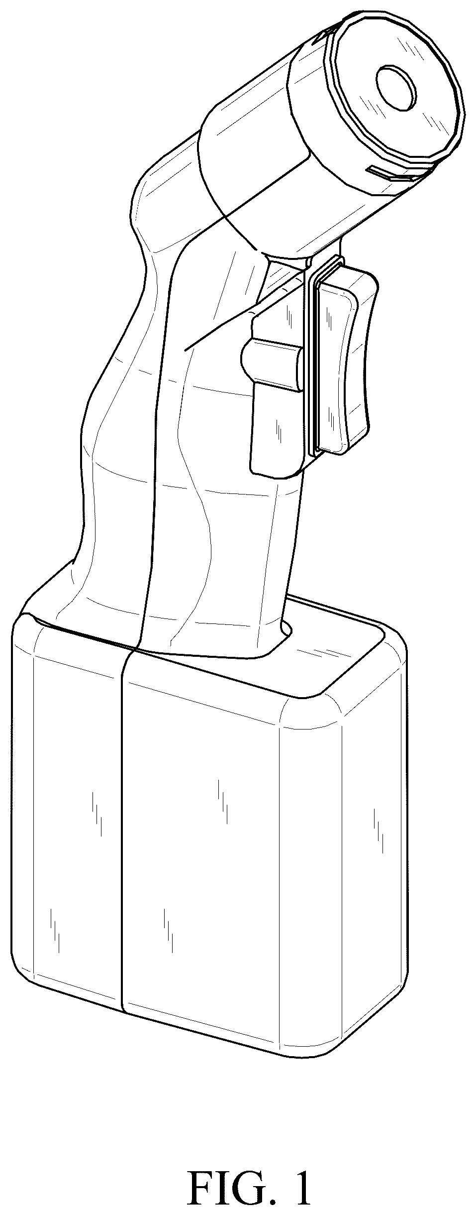 Patent USD1076069 — Cover for medical powder spreading device — Figure 1