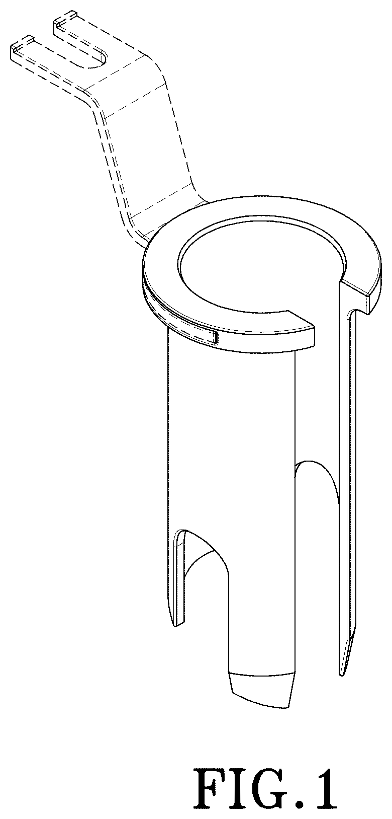 Patent USD1076077 — Retractor tube — Figure 1