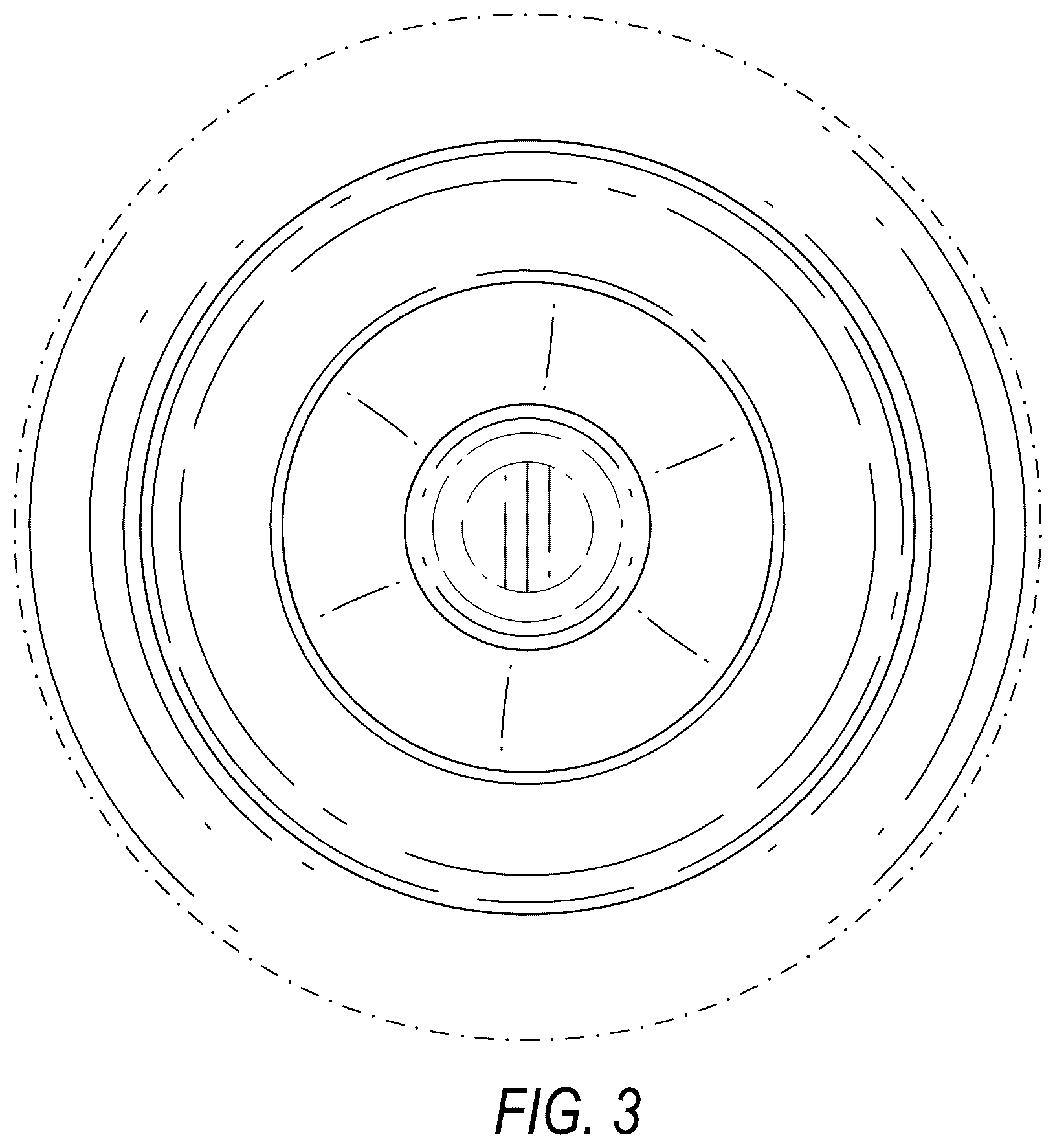 Patent USD1076095 Figure 3 – Breast implant enhancement device