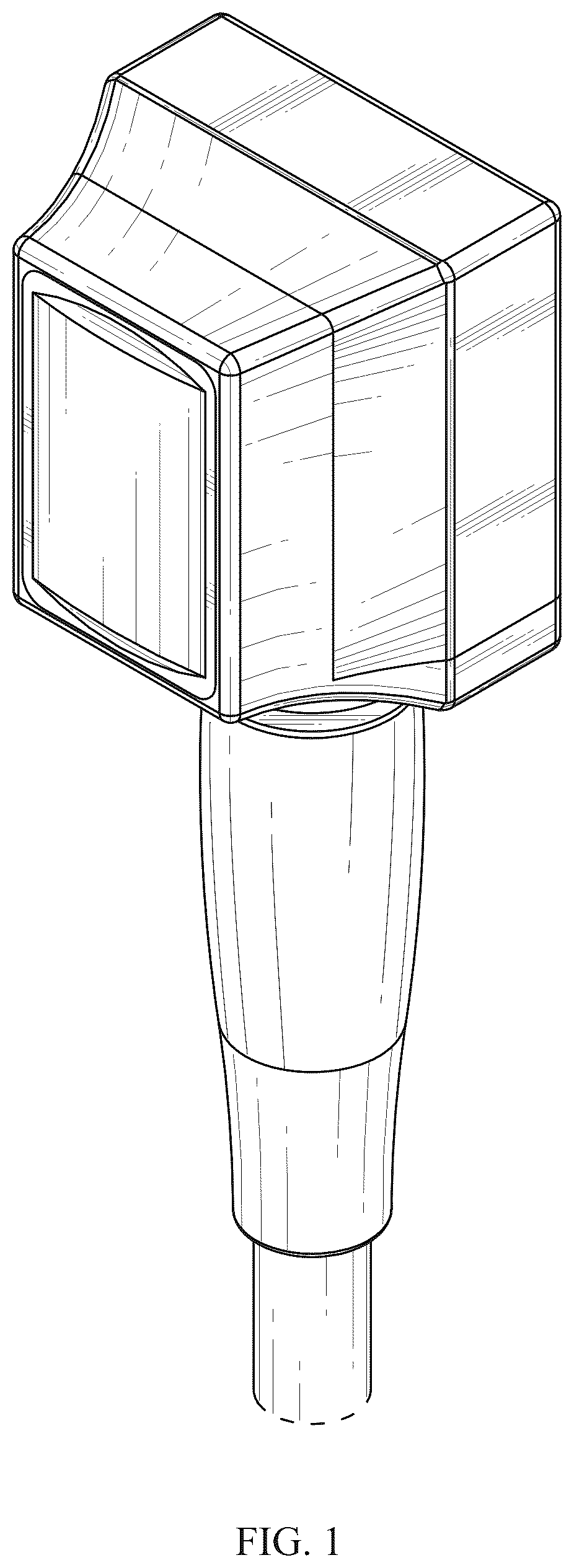 Patent USD1076105 — Ultrasound transducer — Figure 1