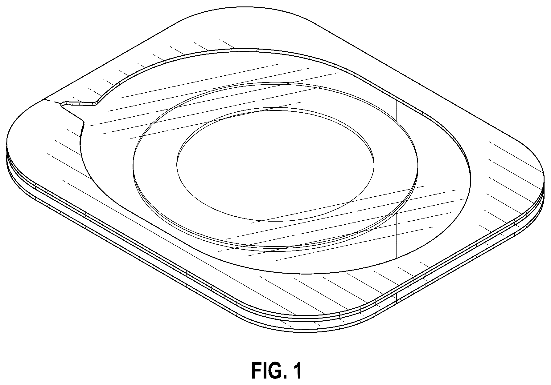 Patent USD1076111 — Patch assembly — Figure 1