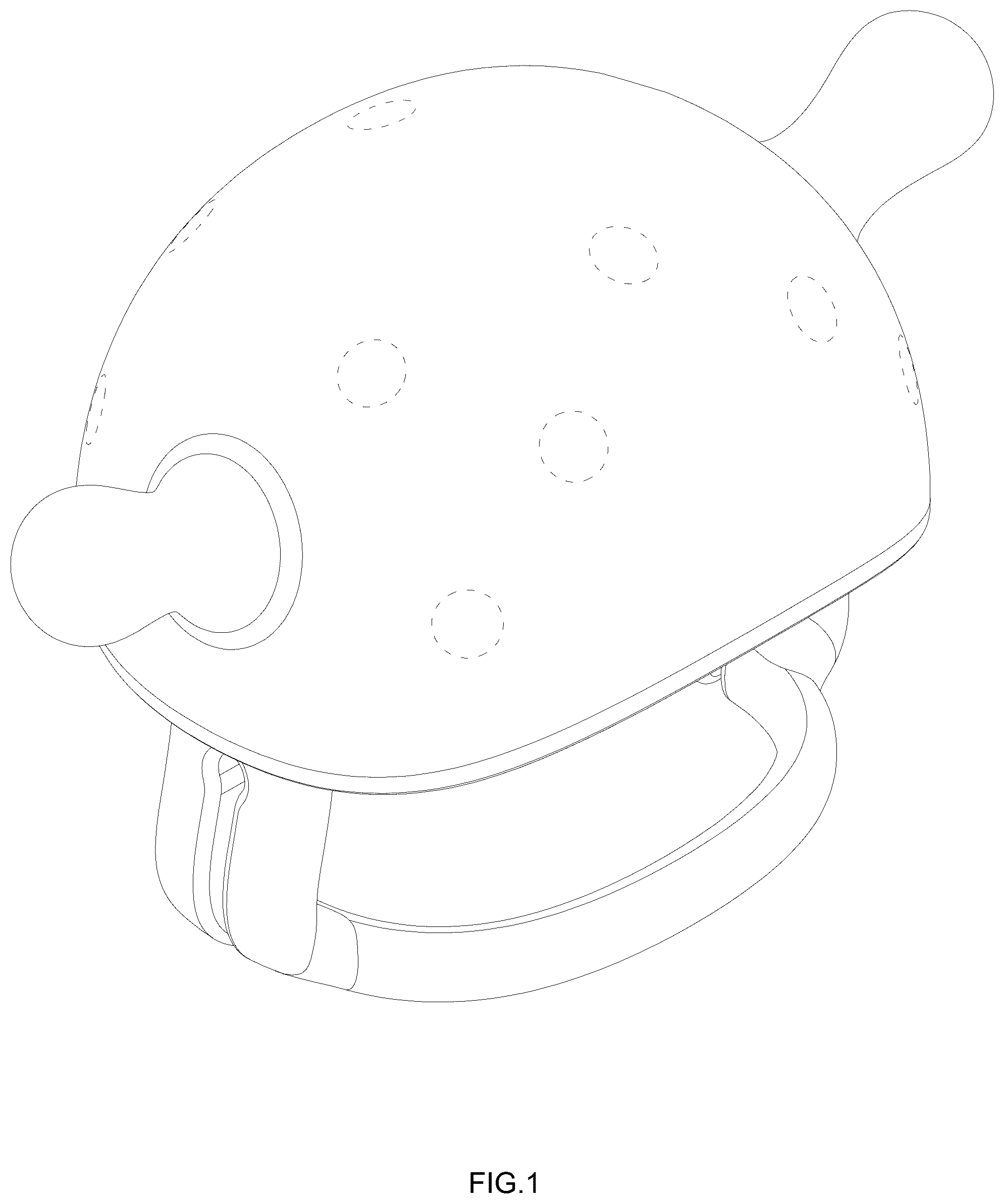 Patent USD1076120 — Baby teething toy — Figure 1