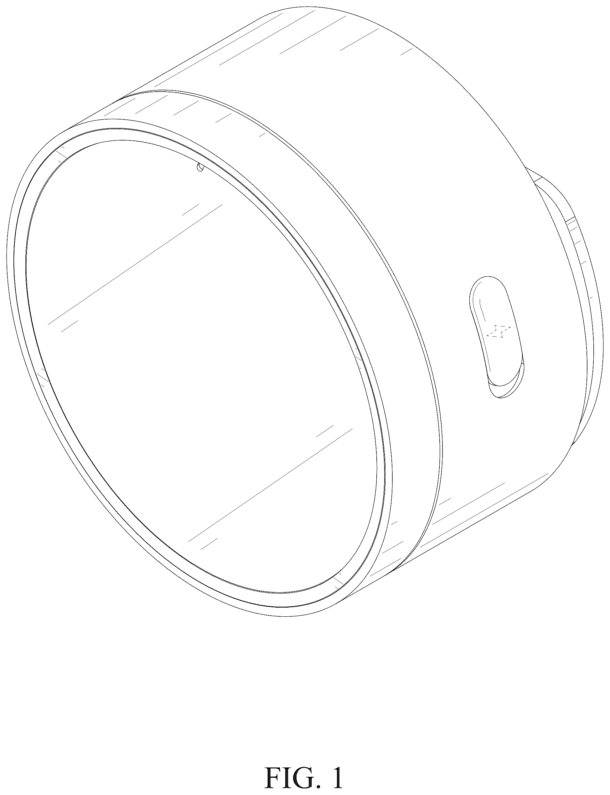 Patent USD1076139 — Toothbrush disinfection box — Figure 1