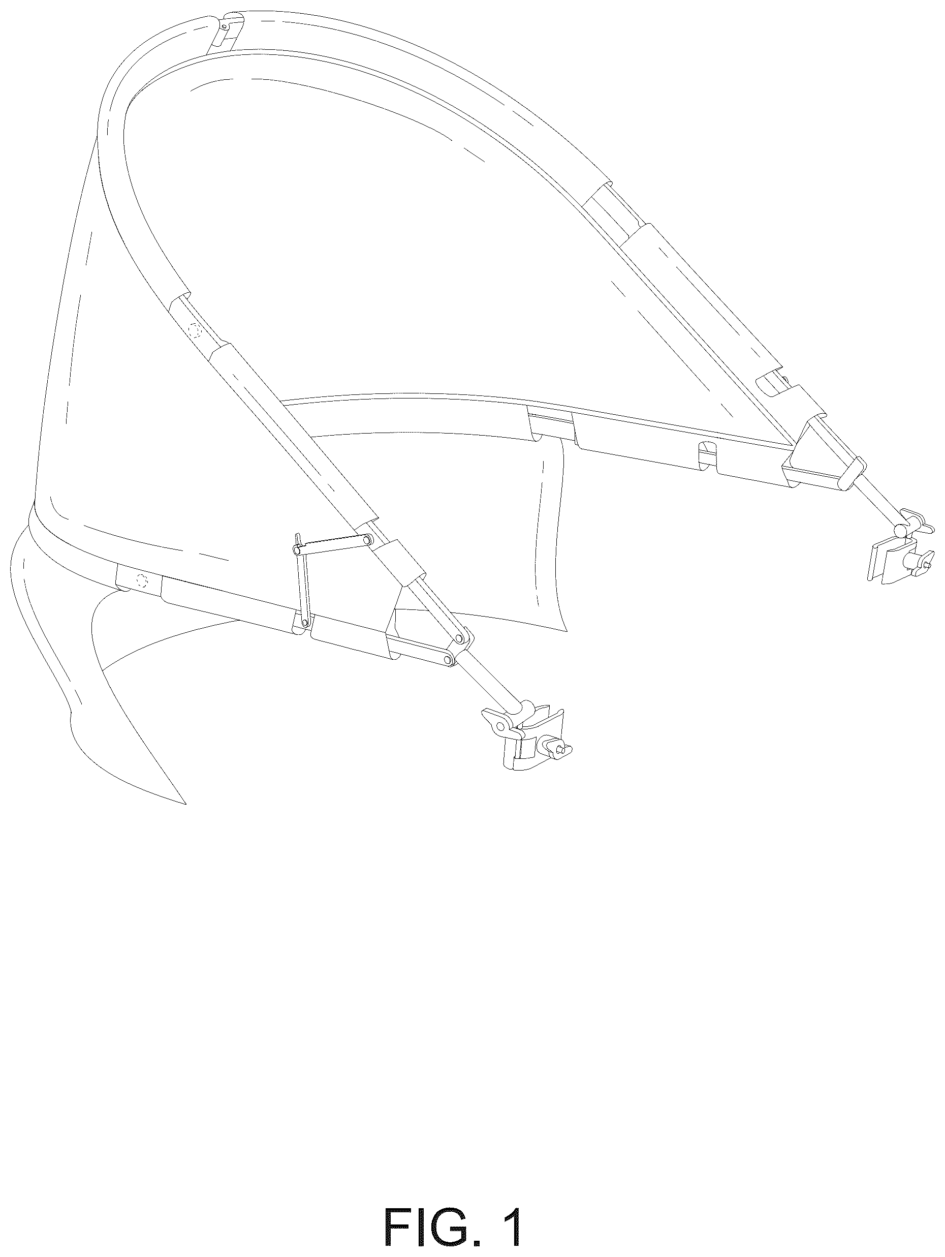 Patent USD1076146 — Awning — Figure 1
