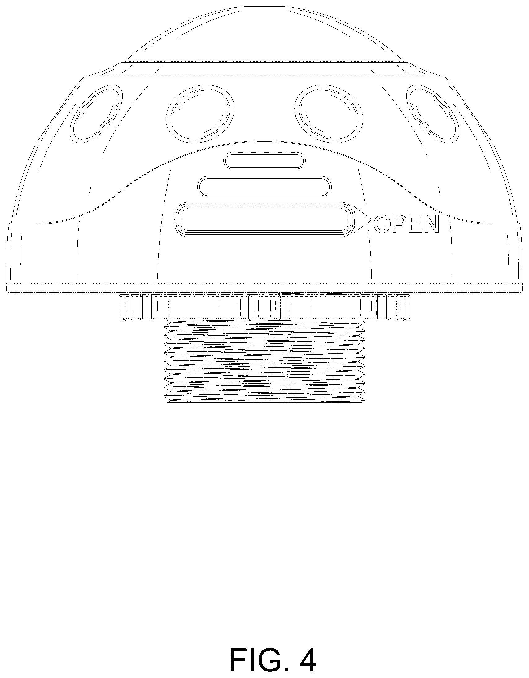 Patent USD1076153 Figure 4 – Pool light