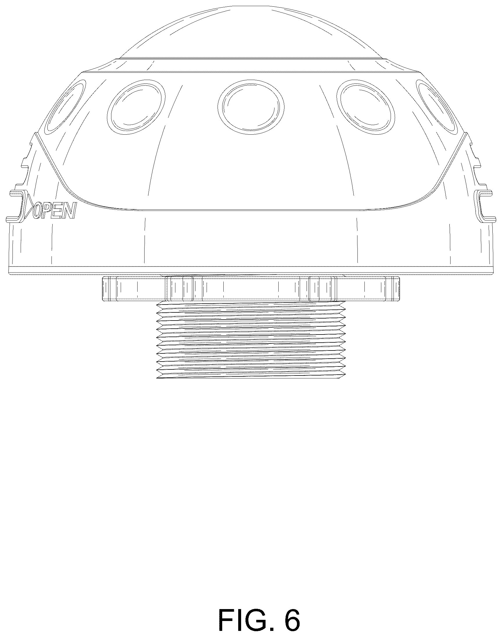 Patent USD1076153 Figure 6 – Pool light