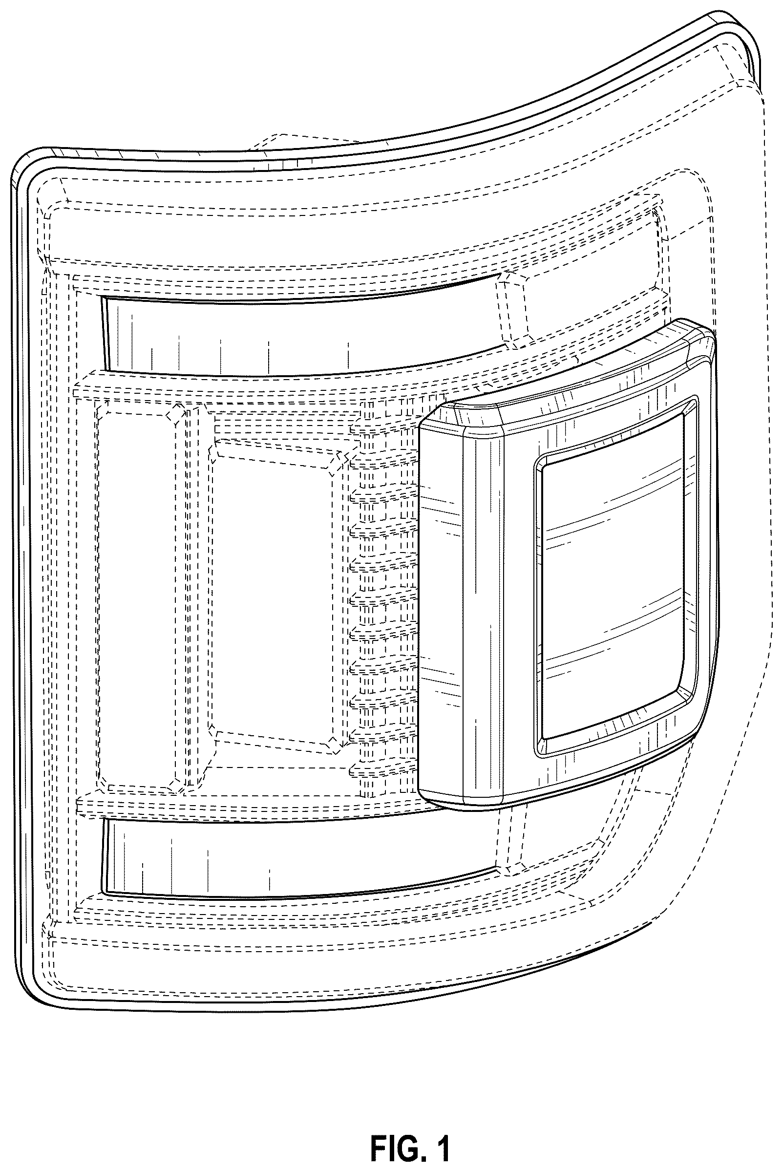 Patent USD1076159 — Vehicle light — Figure 1
