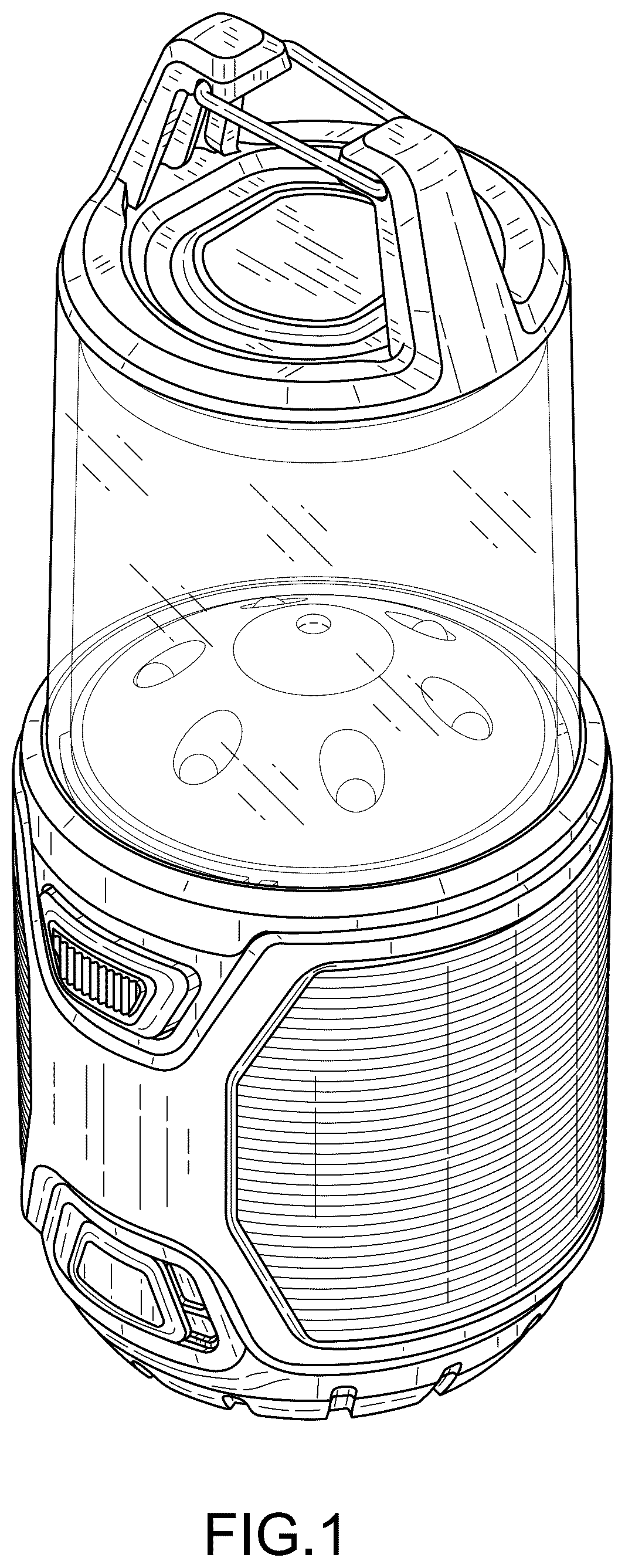 Patent USD1076167 — Lantern — Figure 1