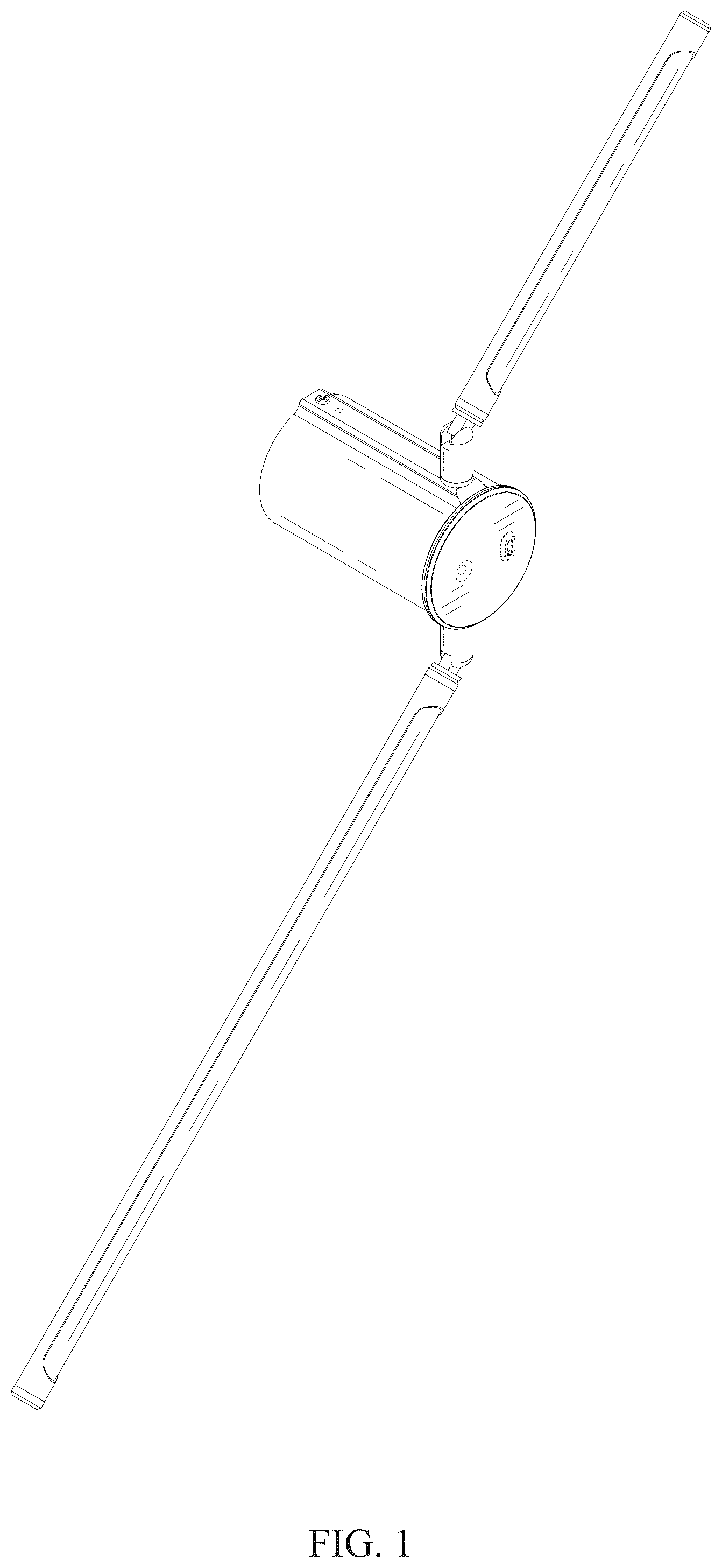 Patent USD1076183 Figure 1 – LED wall light