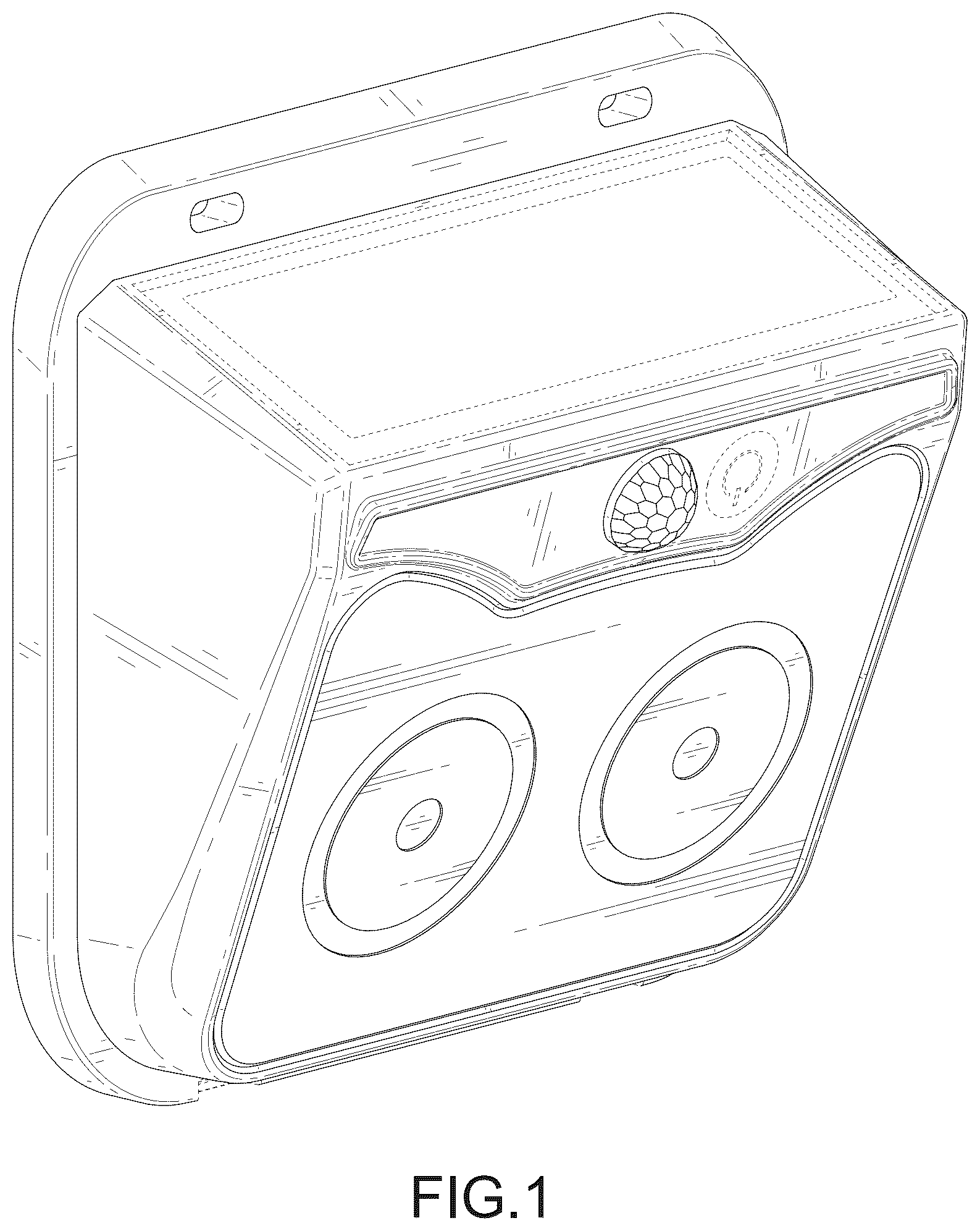 Patent USD1076185 — Wall light — Figure 1