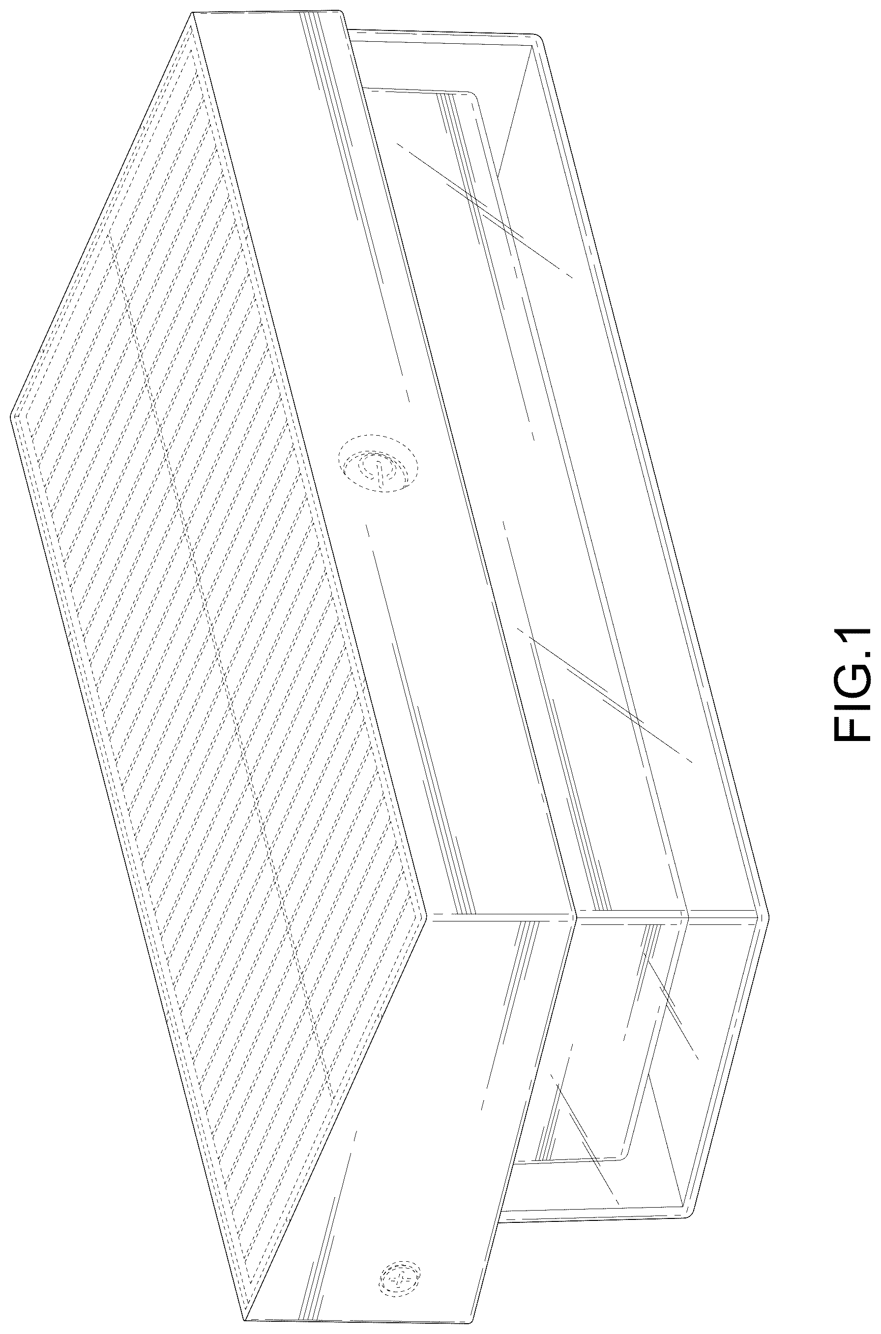Patent USD1076190 — Wall lamp — Figure 1