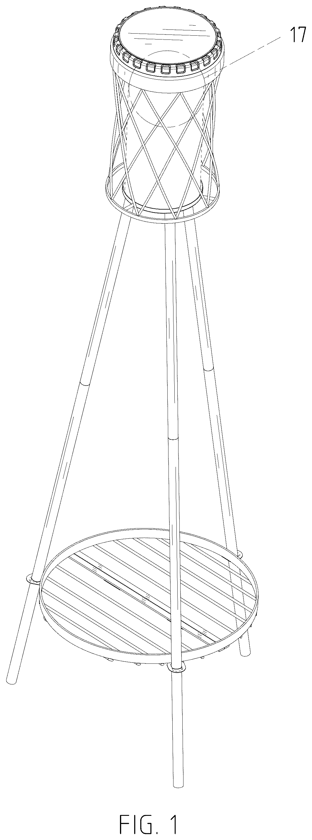 Patent USD1076193 — Lamp — Figure 1