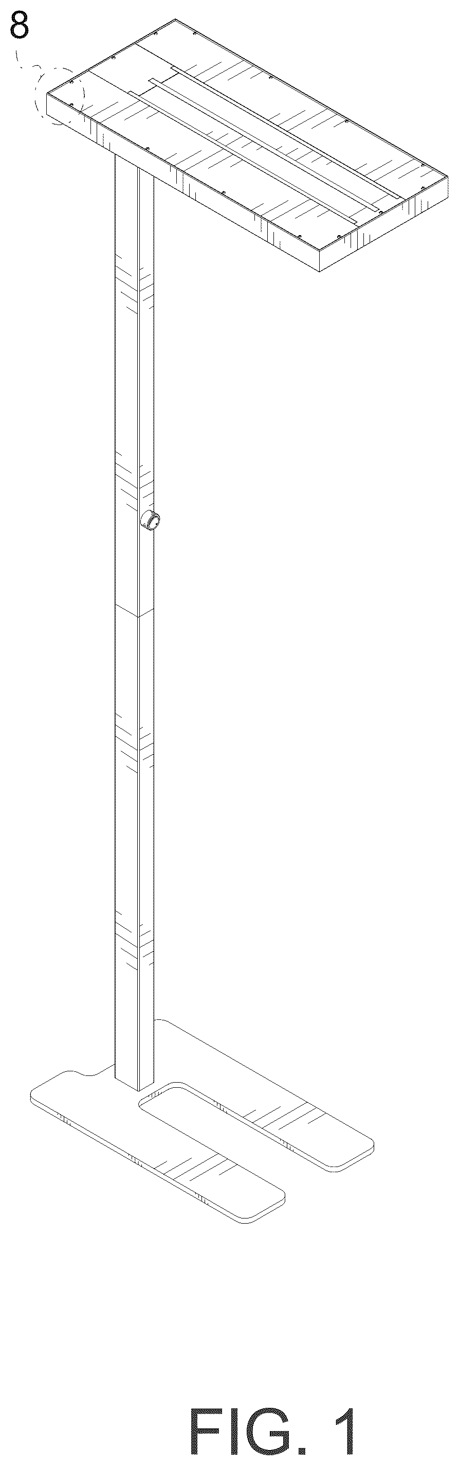 Patent USD1076200 — Floor lamp — Figure 1