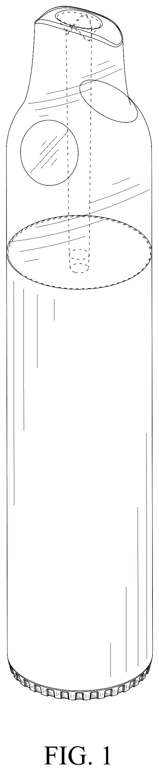 Patent USD1076211 — Electronic atomizing device — Figure 1