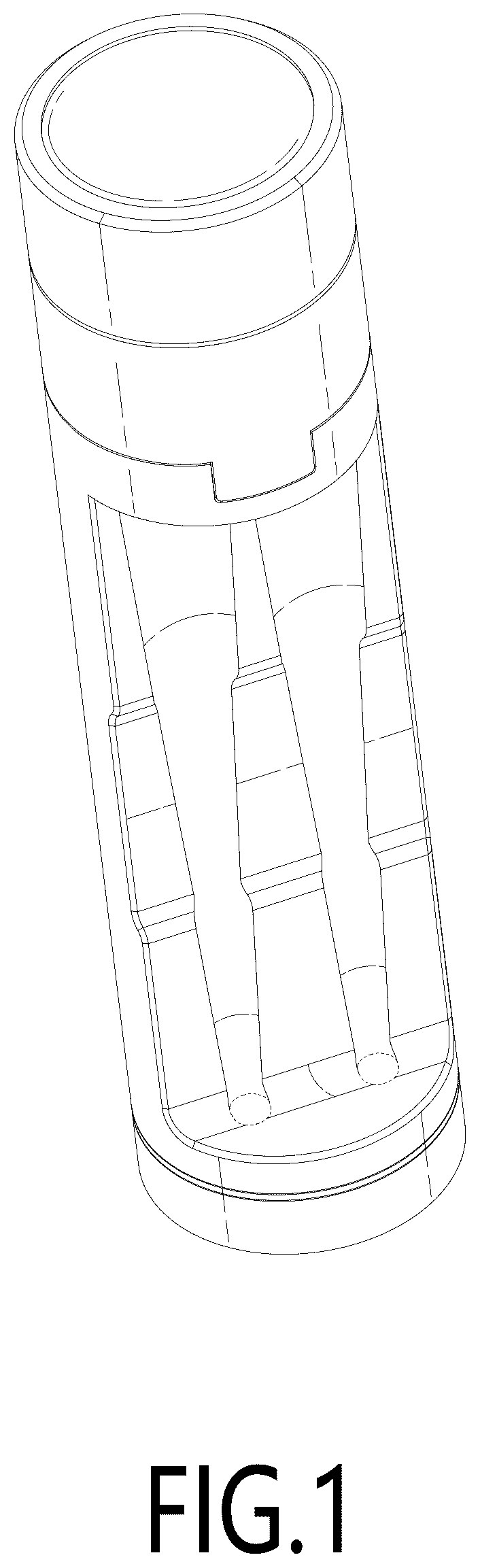 Patent USD1076212 — Smoke storage tube — Figure 1