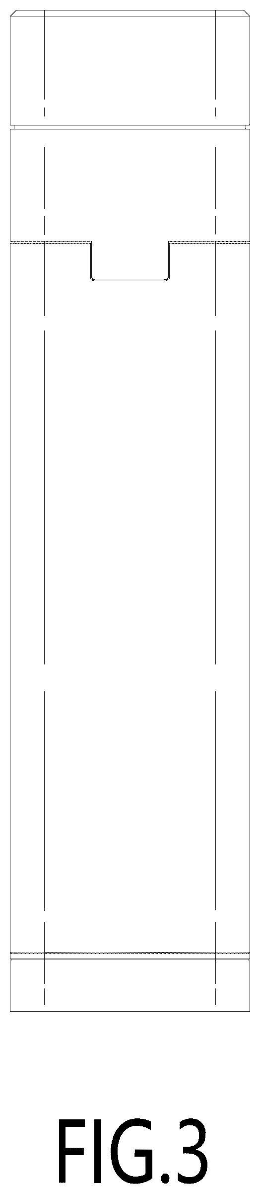 Patent USD1076212 Figure 3 – Smoke storage tube