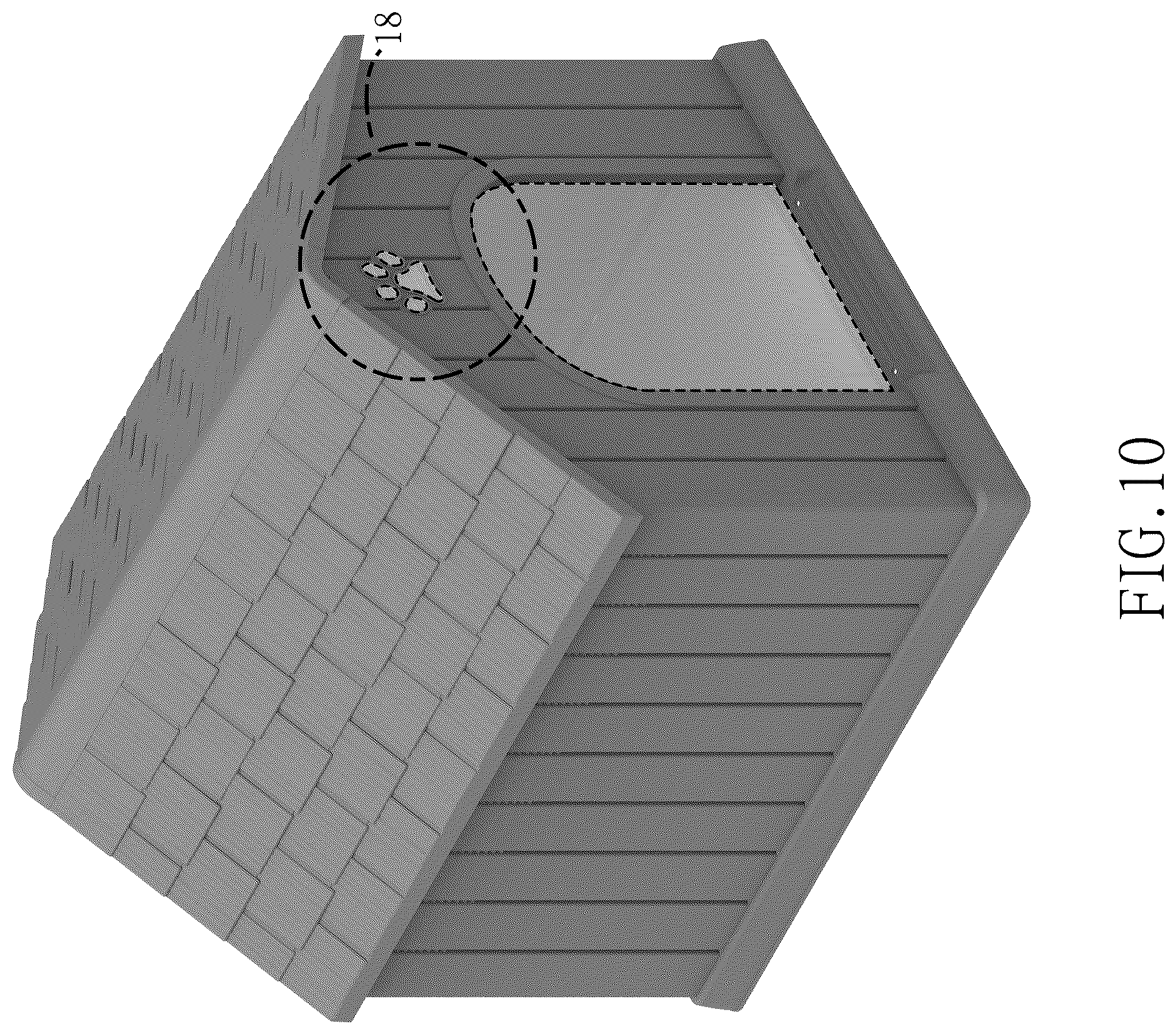 Patent USD1076243 Figure 10 – Pet house