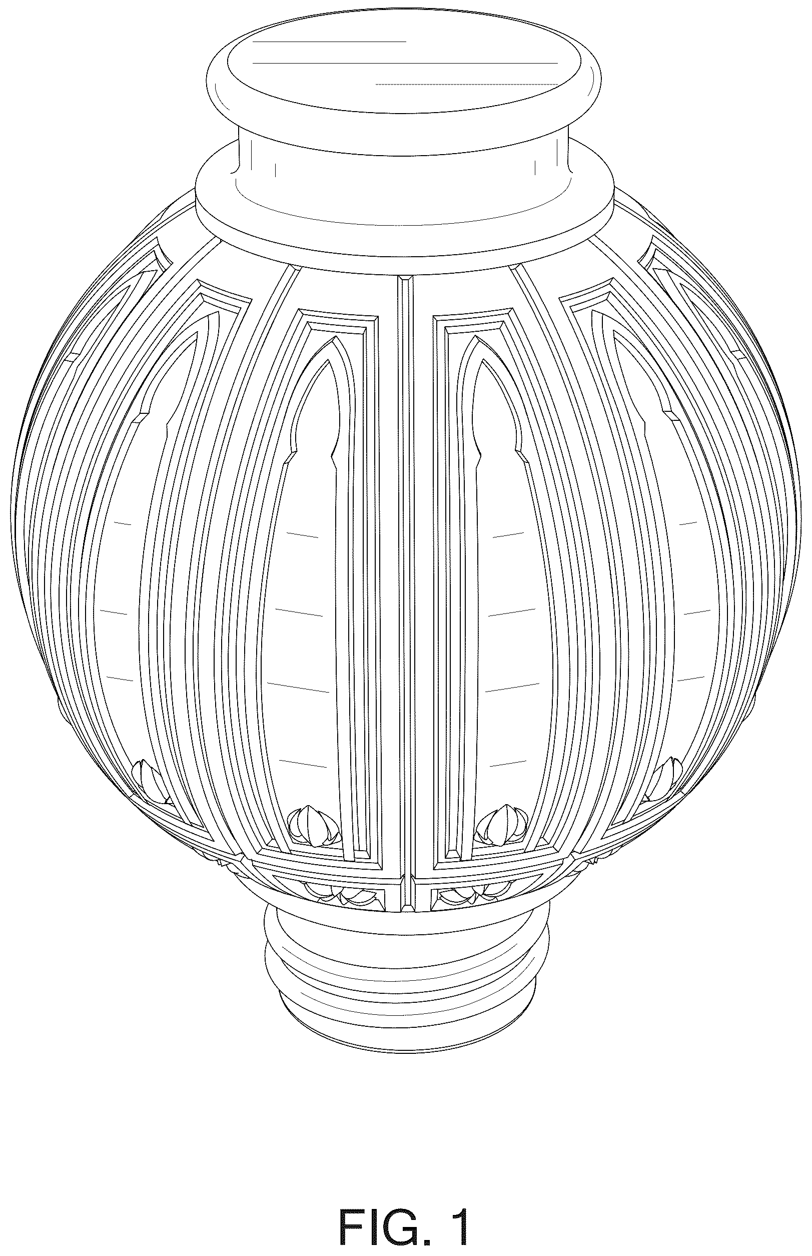 Patent USD1076261 — Hummingbird feeder — Figure 1