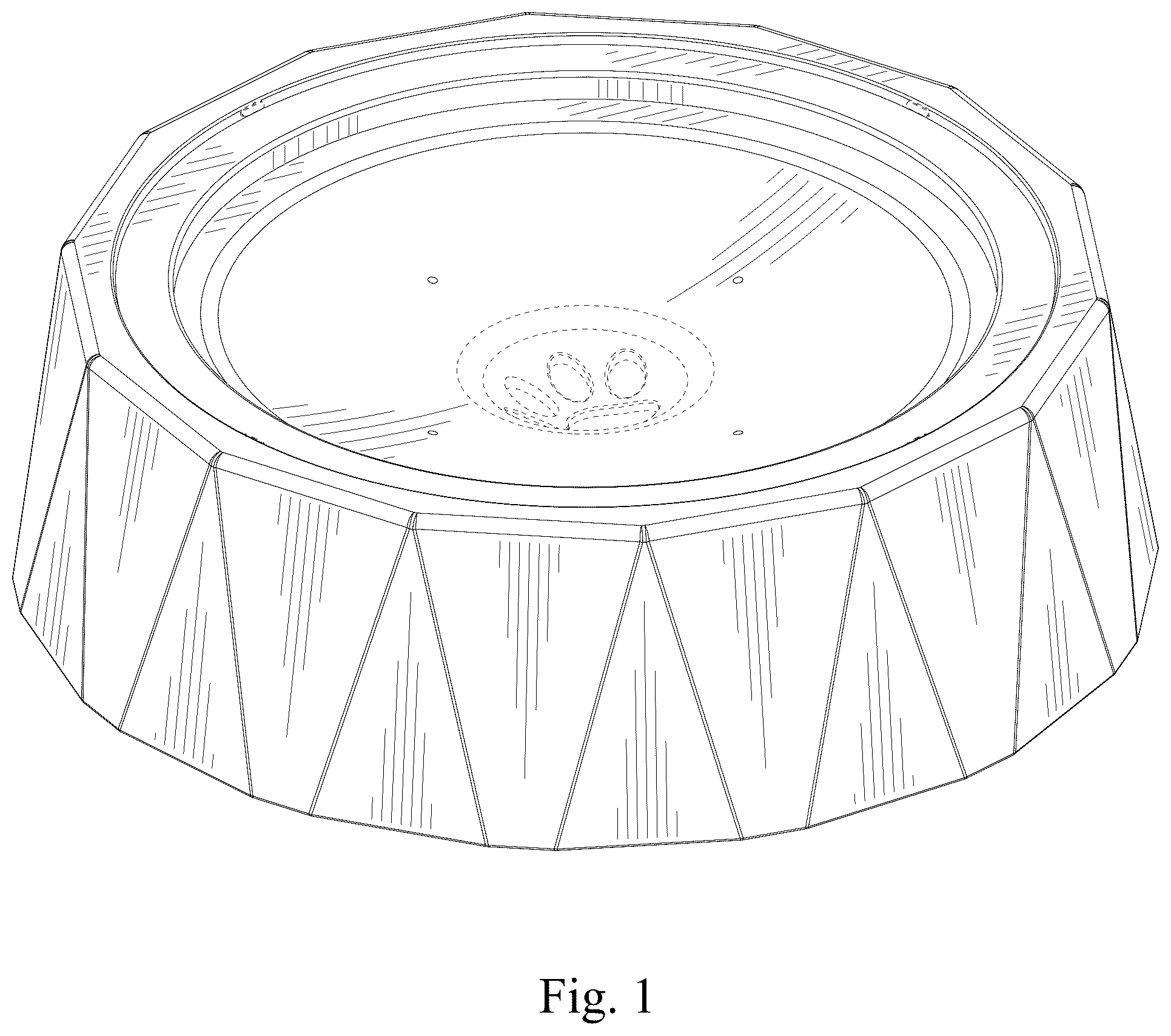 Patent USD1076262 — Pet bowl — Figure 1