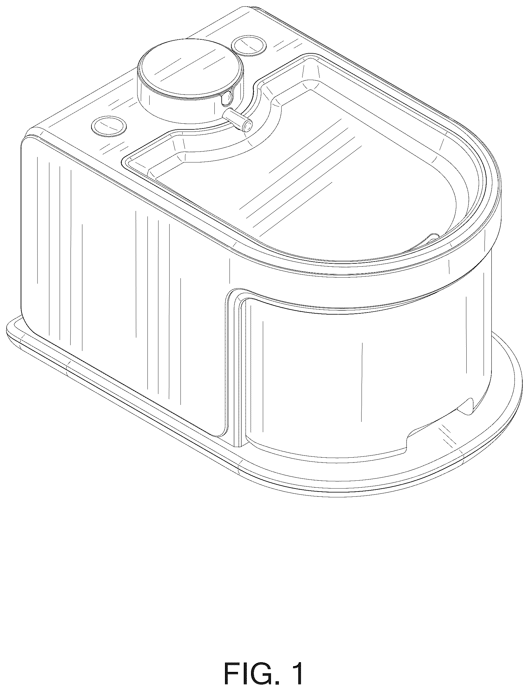 Patent USD1076267 — Pet water fountain — Figure 1