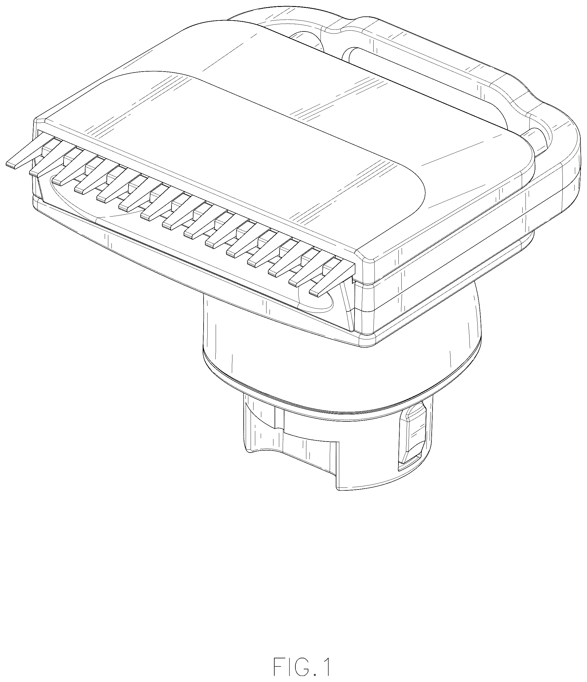 Patent USD1076274 — Pet brush — Figure 1