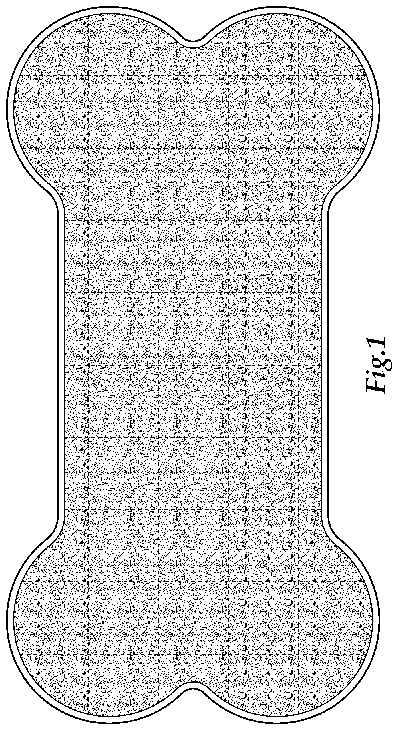 Patent USD1076284 — Pet weighted blanket — Figure 1