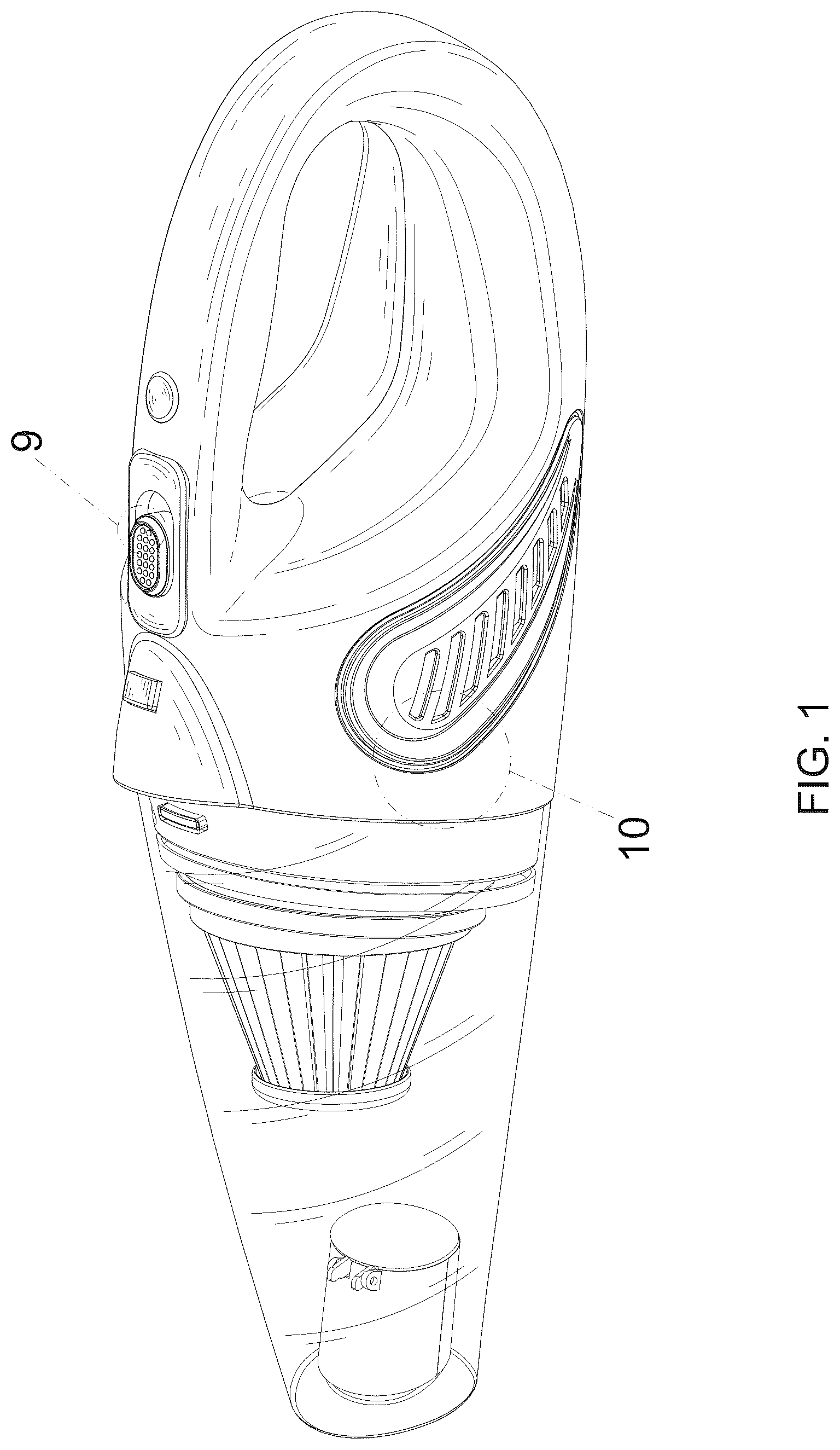 Patent USD1076292 — Vacuum cleaner — Figure 1