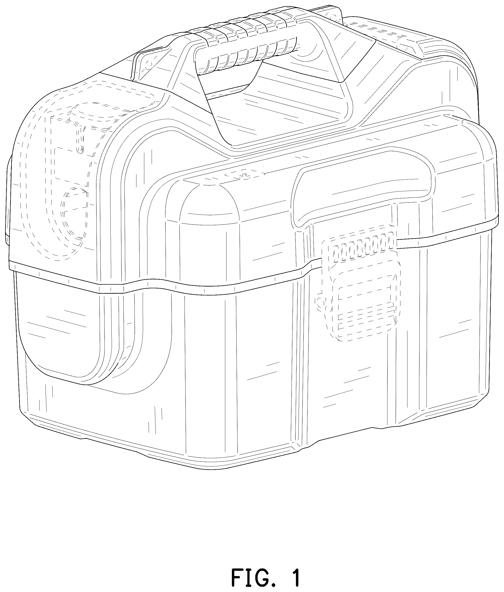 Patent USD1076293 — Dry and wet vacuum cleaner — Figure 1