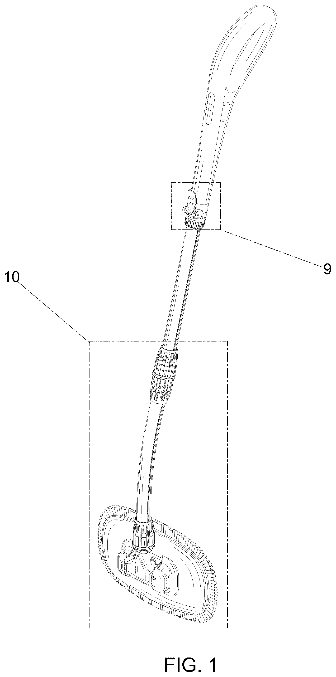 Patent USD1076300 — Car wash mop — Figure 1