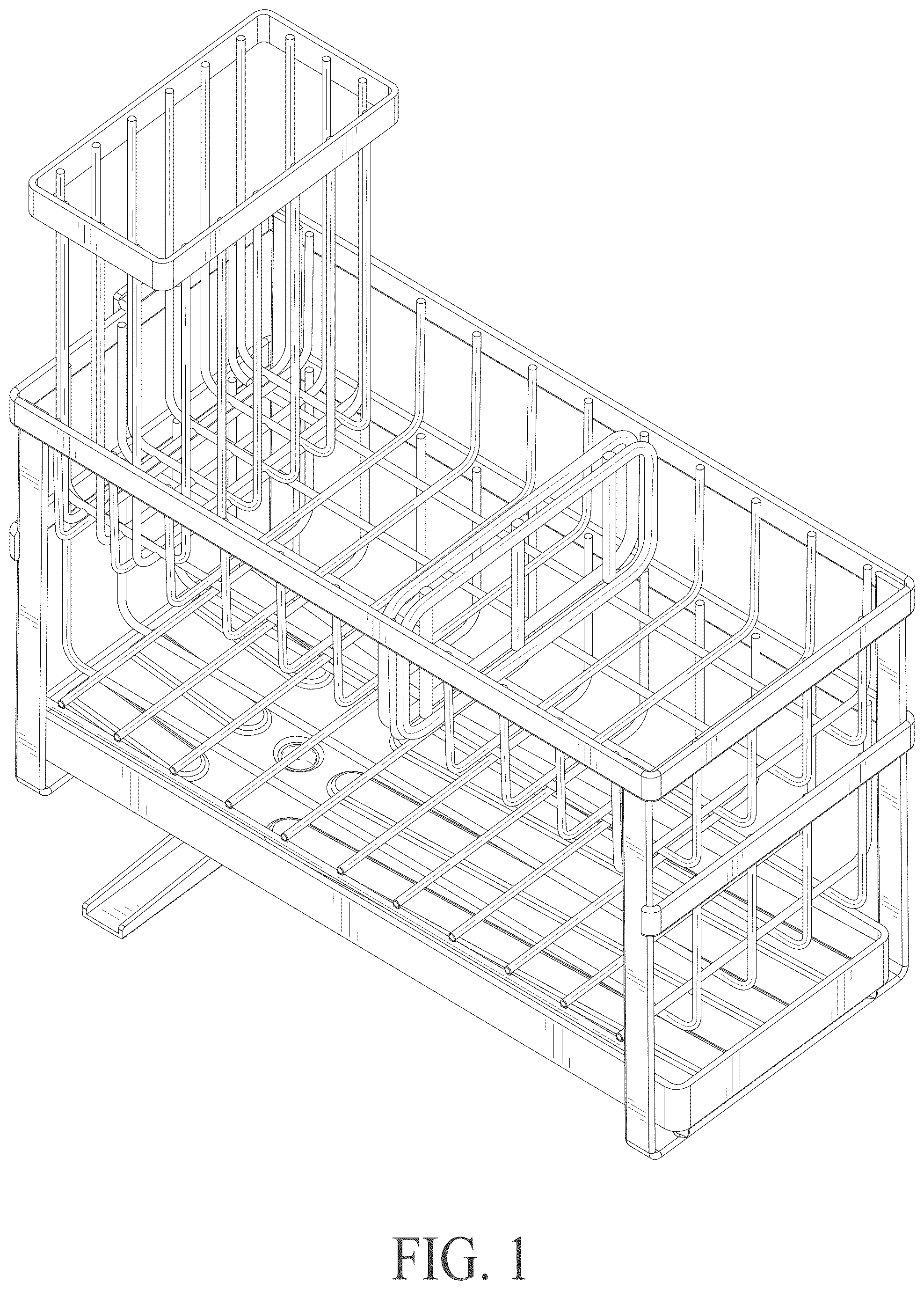 Patent USD1076305 — Sink caddy — Figure 1