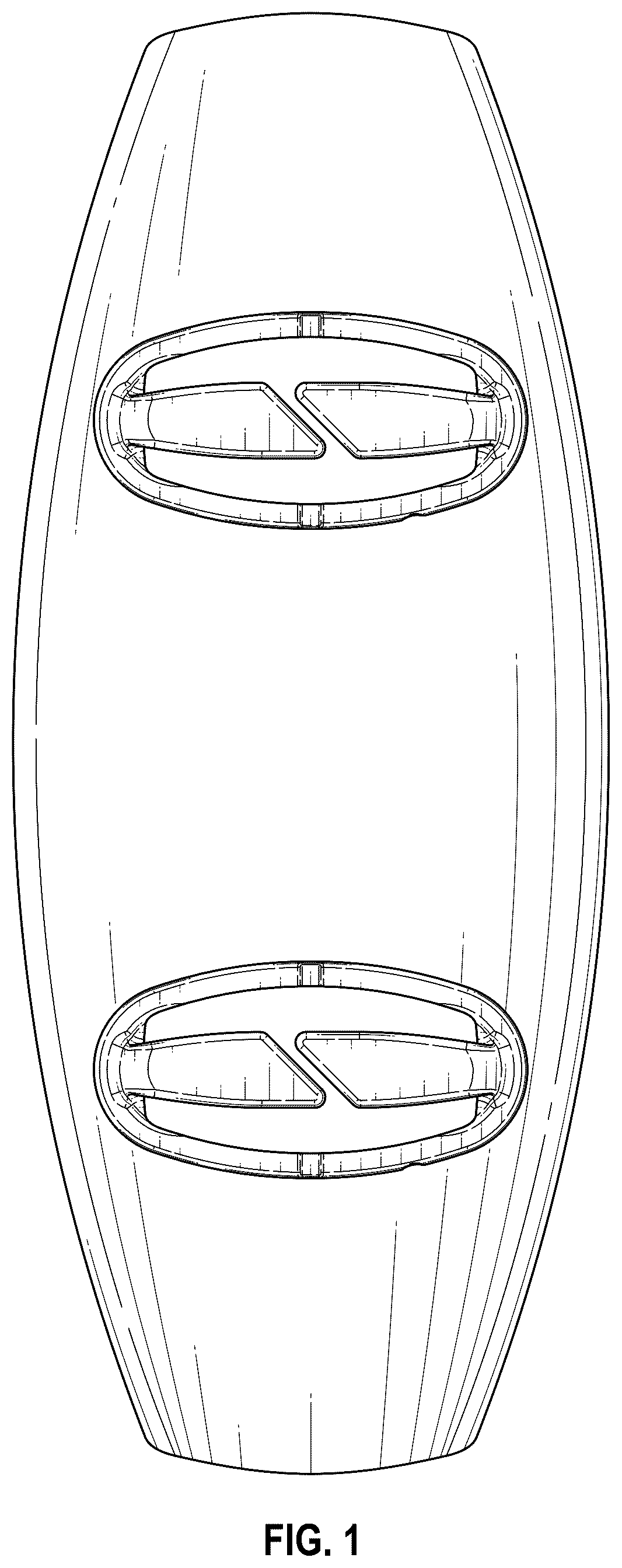 Patent USD1076317 — Shoulder pad — Figure 1