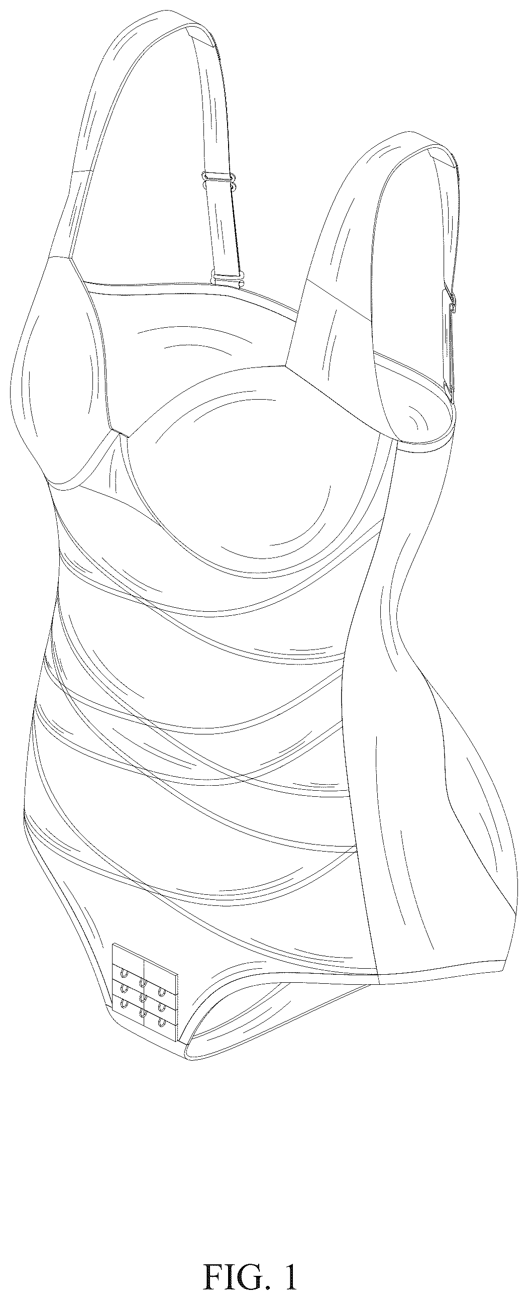 Patent USD1076320 — Shaping bodysuit — Figure 1
