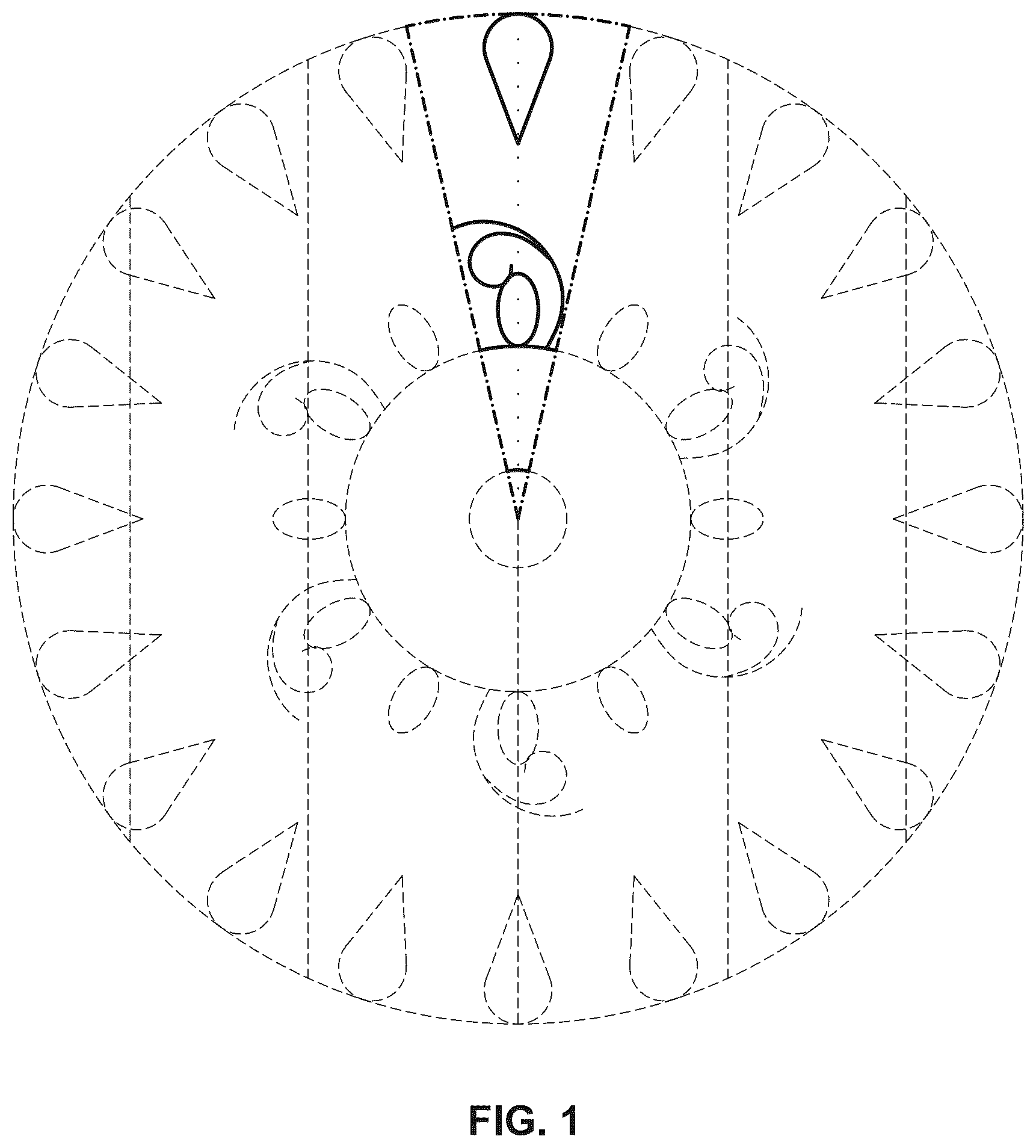 Patent USD1076323 — Apparel pattern — Figure 1