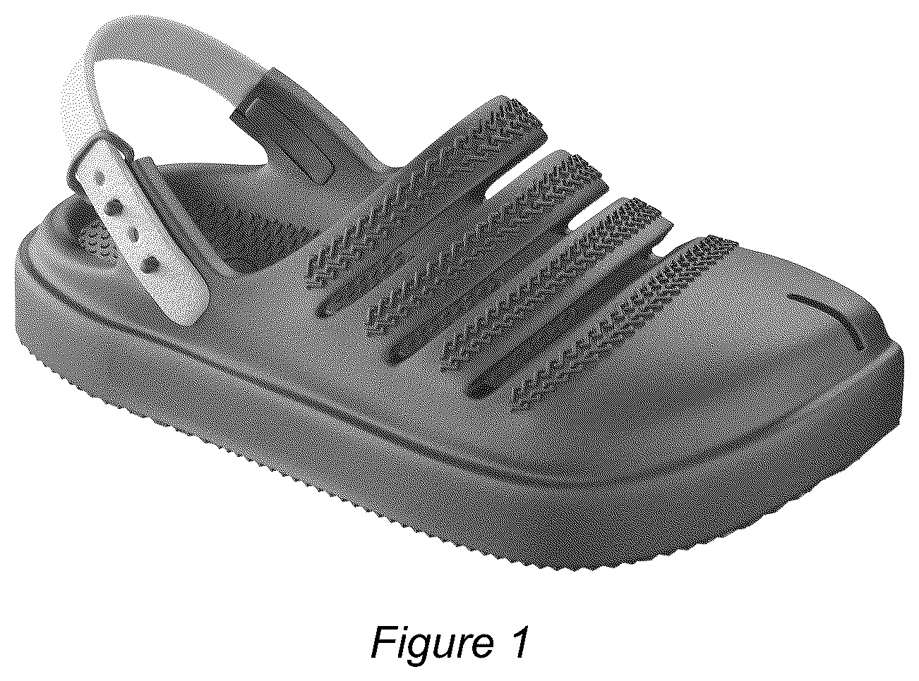 Patent USD1076359 — Footwear — Figure 1