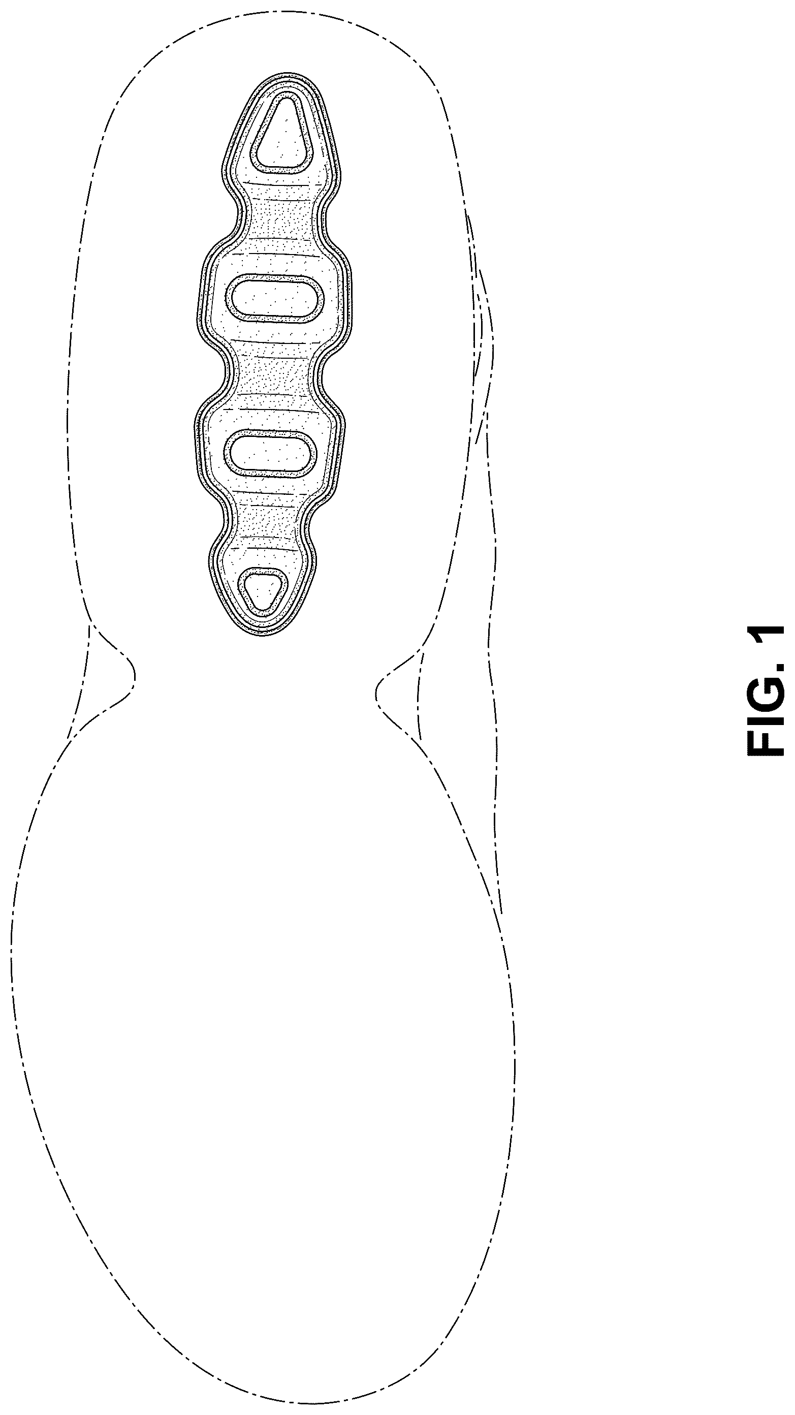 Patent USD1076371 — Shoe — Figure 1