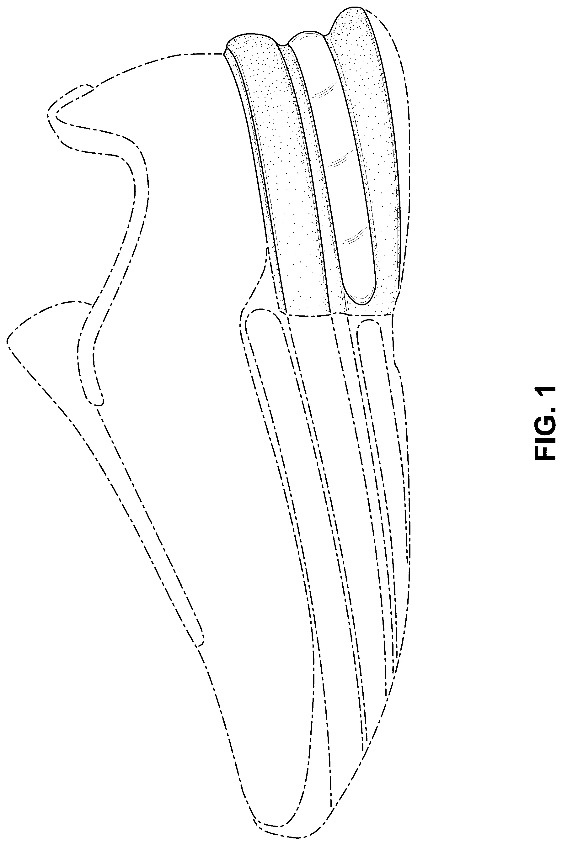 Patent USD1076374 — Shoe — Figure 1
