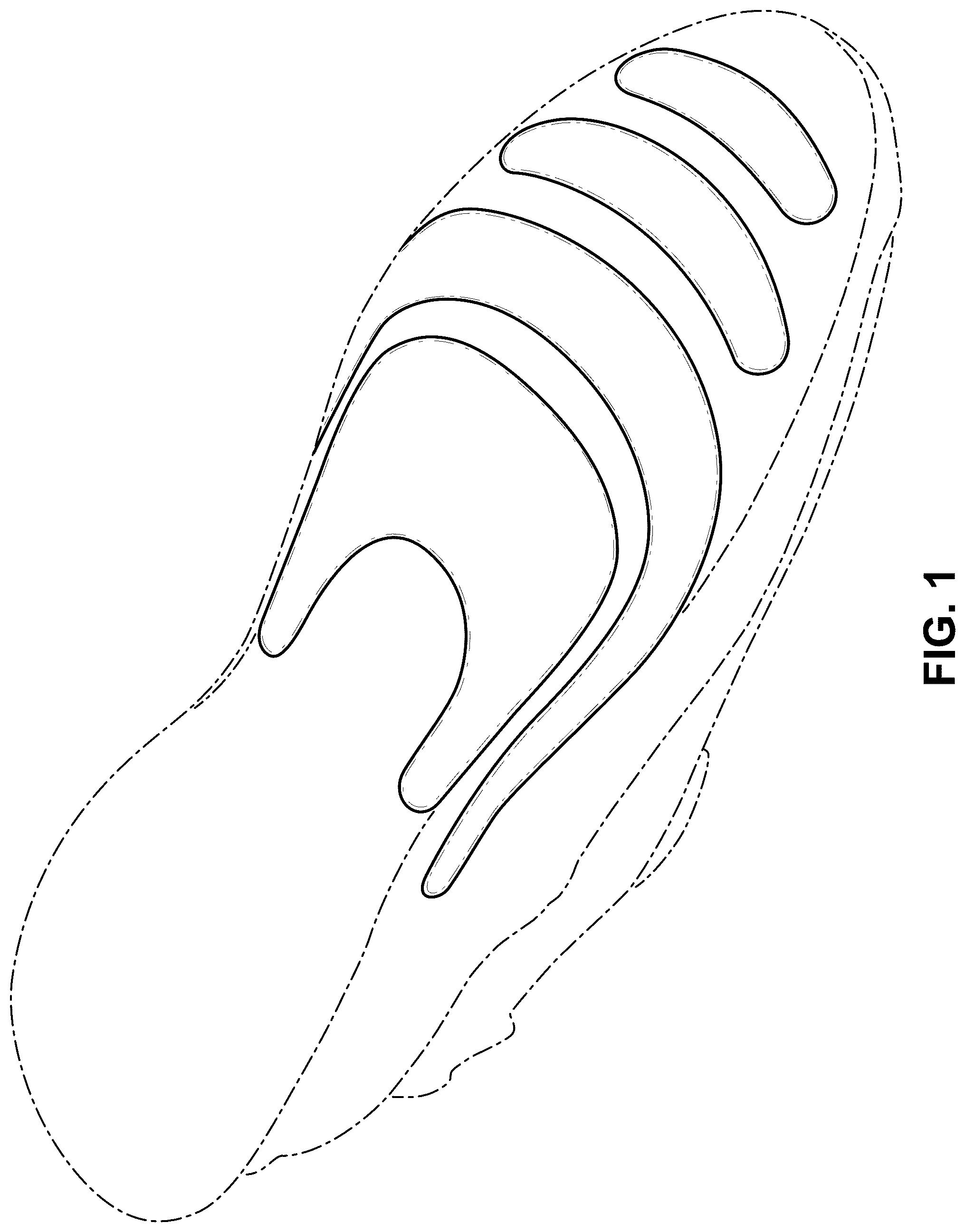 Patent USD1076376 — Shoe — Figure 1