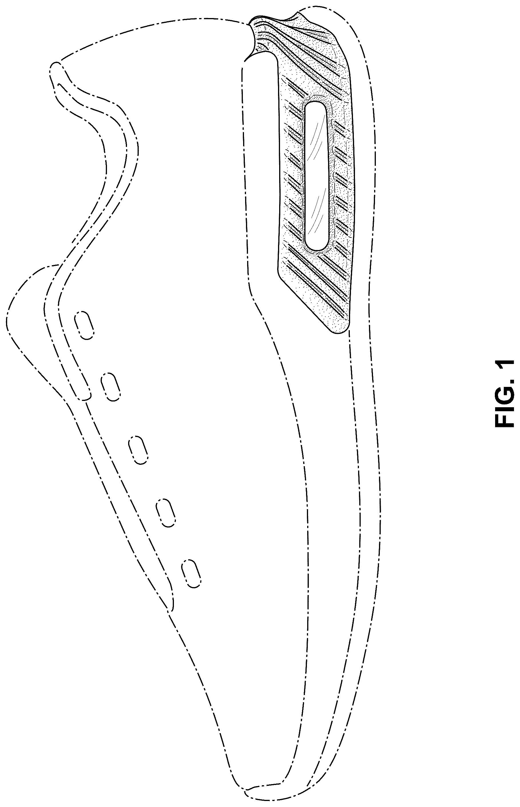 Patent USD1076378 Figure 1 – Shoe