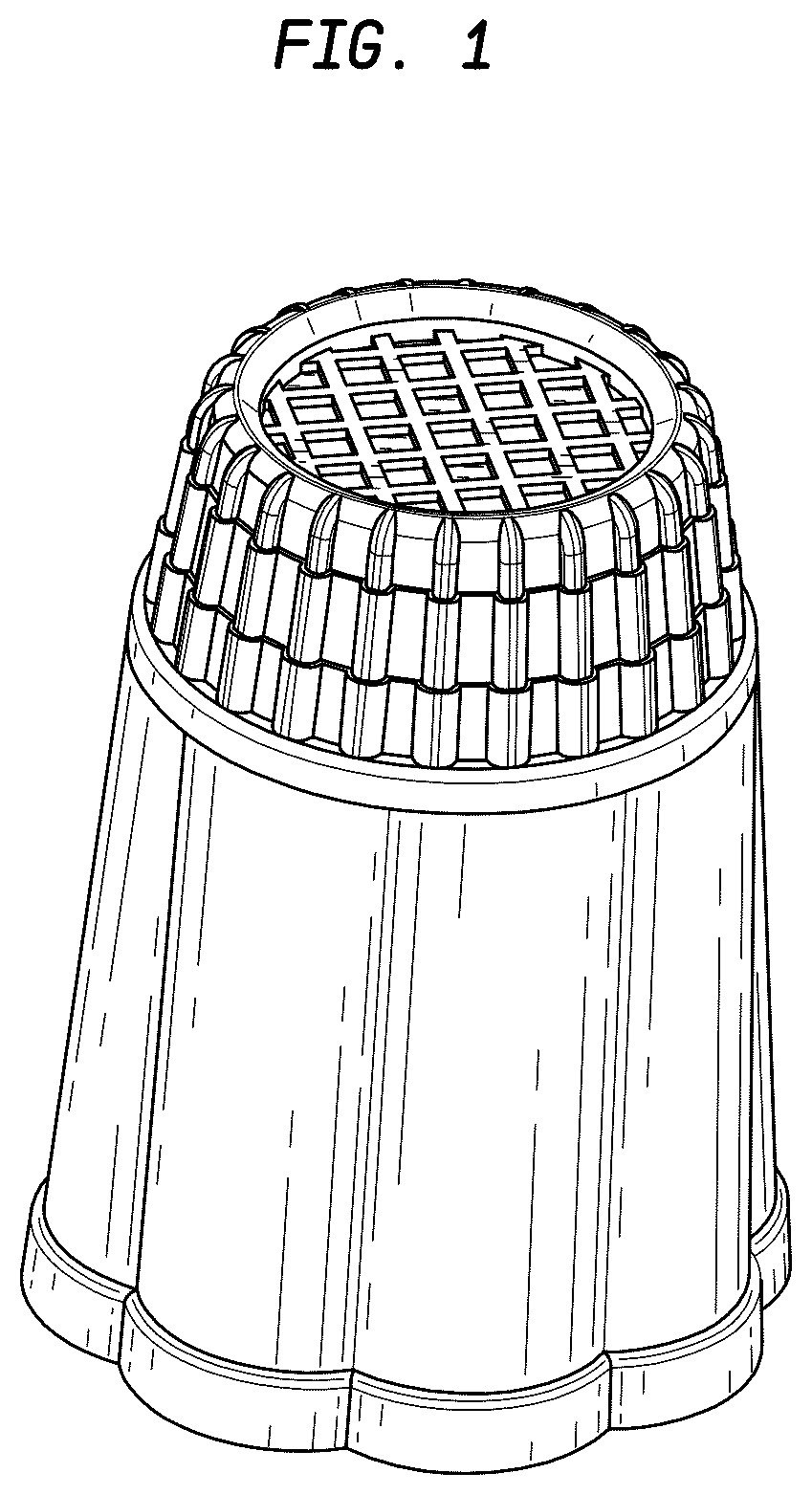 Patent USD1076406 Figure 1 – Sewing thimble