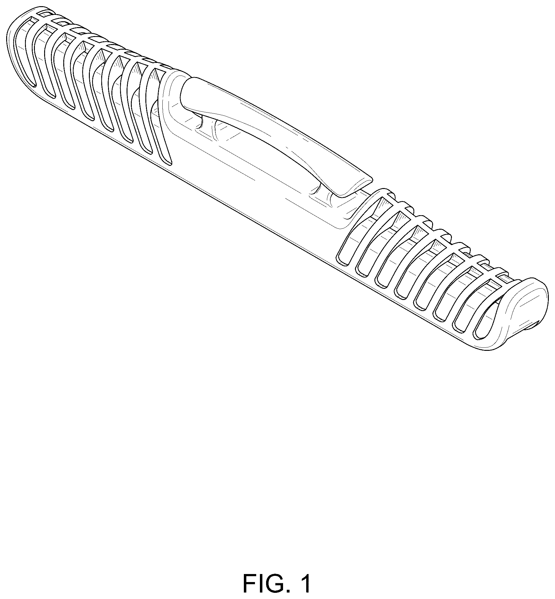 Patent USD1076409 — Slider top for hydration reservoir — Figure 1