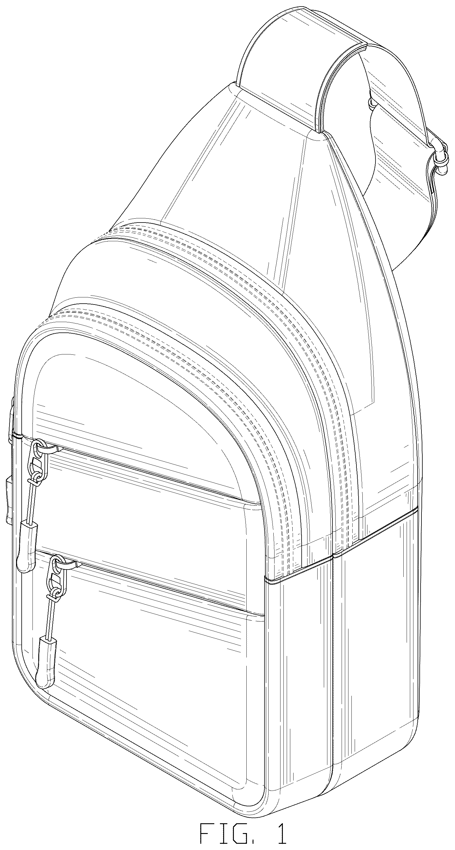 Patent USD1076420 — Sling bag — Figure 1