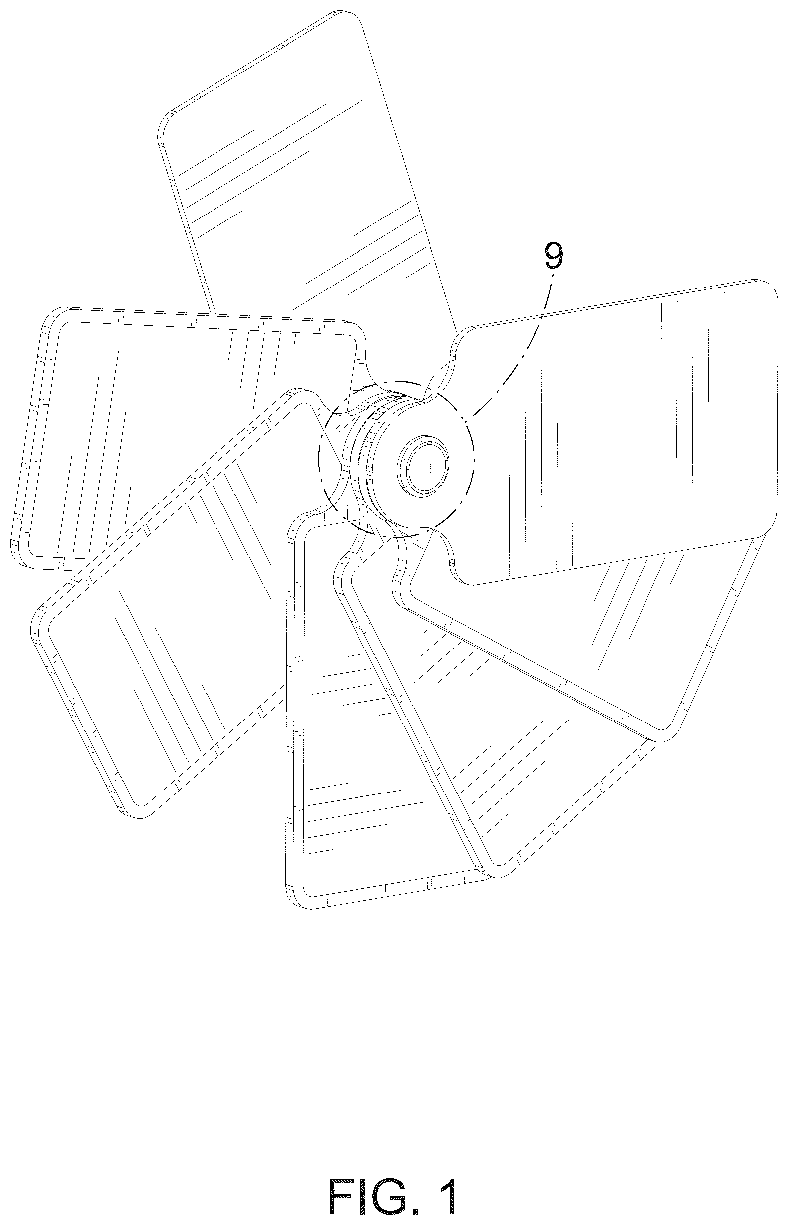 Patent USD1076423 Figure 1 – RFID card wallet