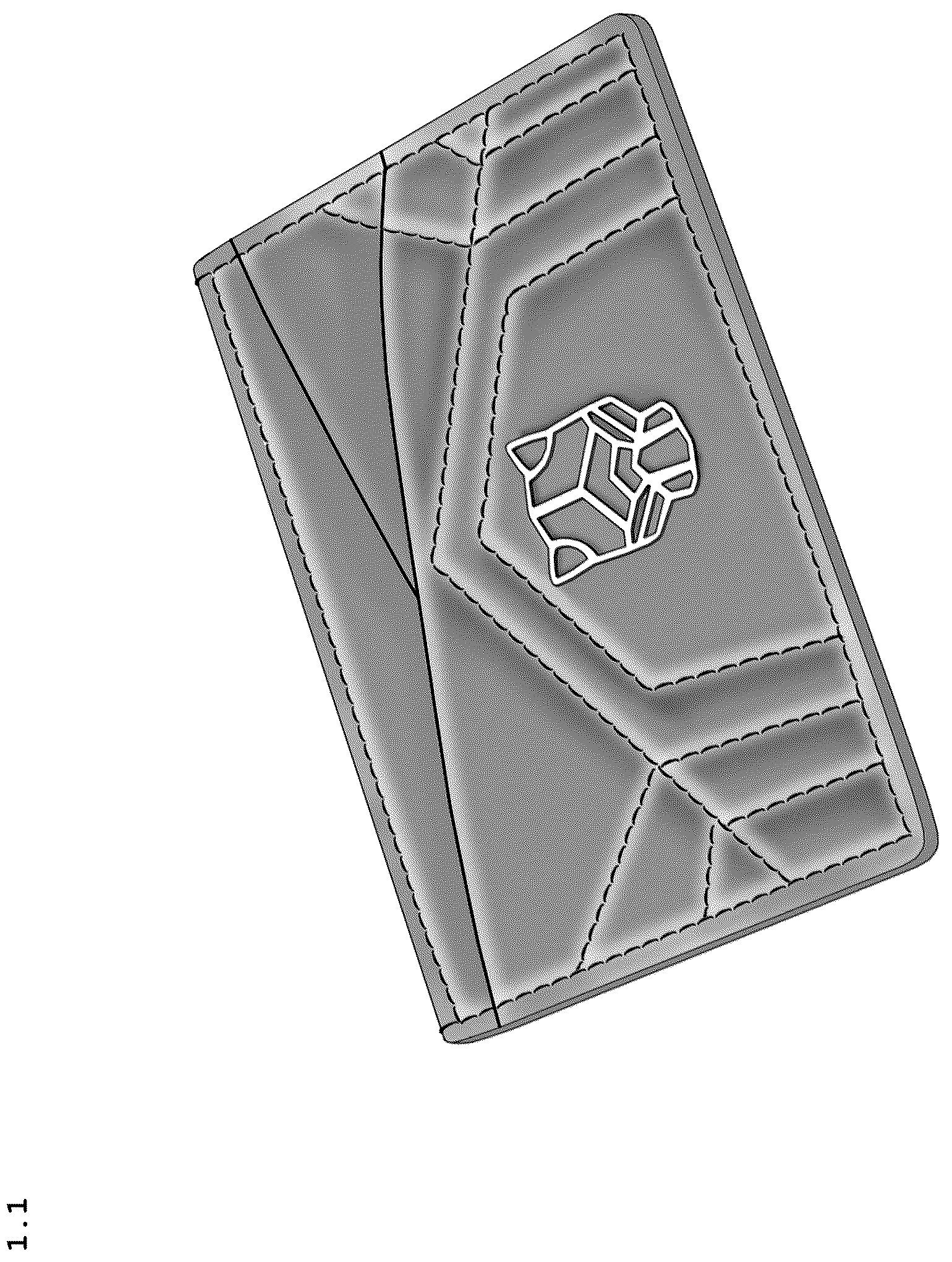 Patent USD1076424 — Card case — Figure 1