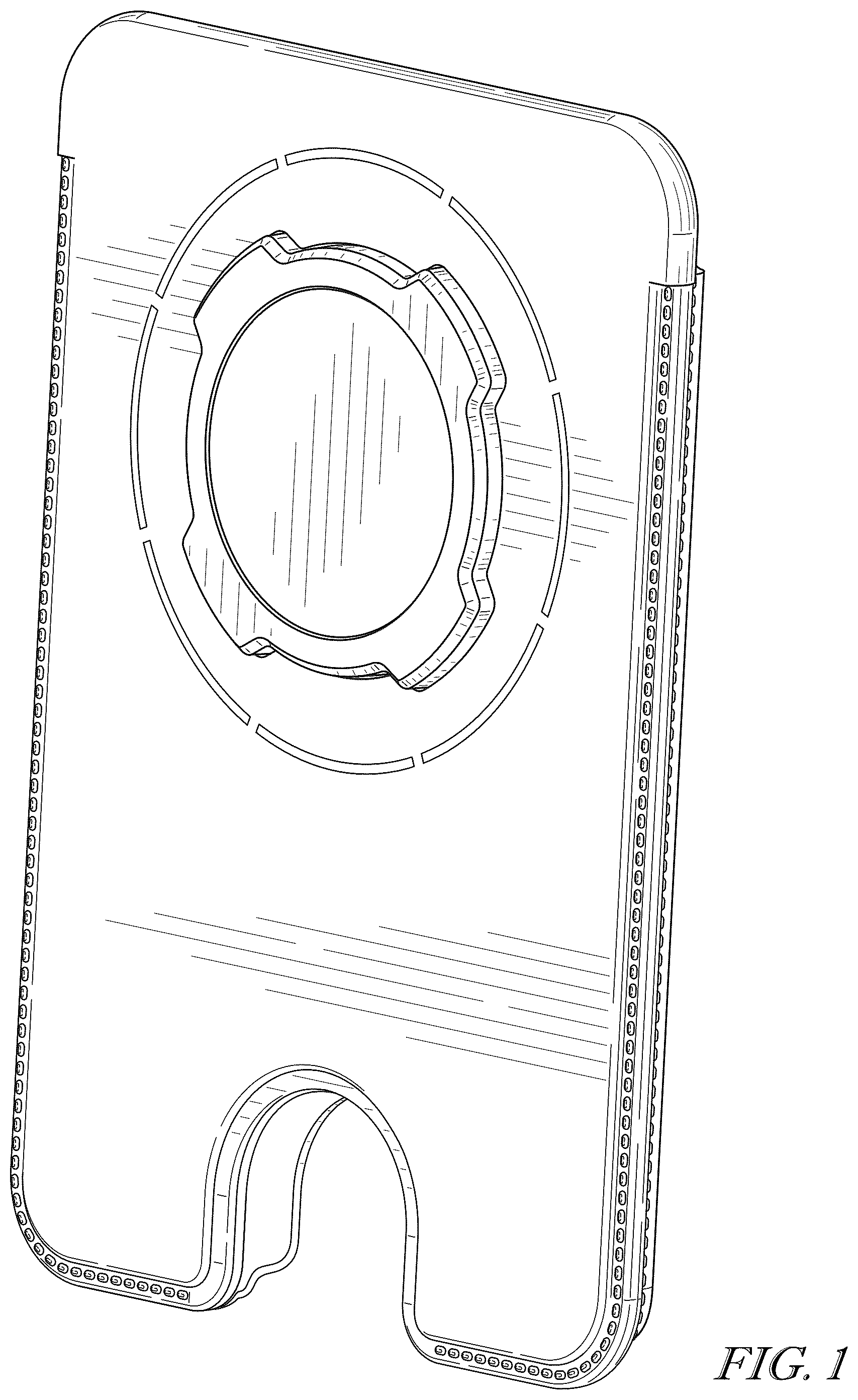 Patent USD1076425 — Wallet attachment — Figure 1
