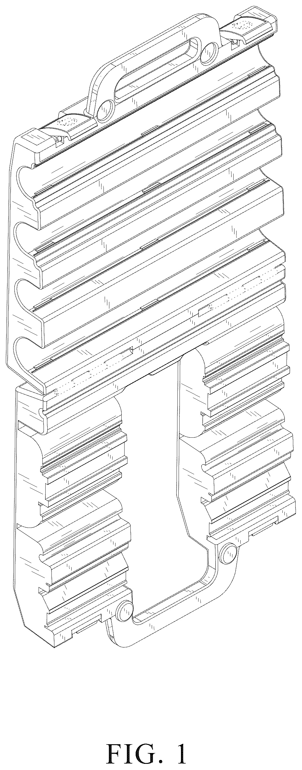 Patent USD1076431 — Trowel box — Figure 1
