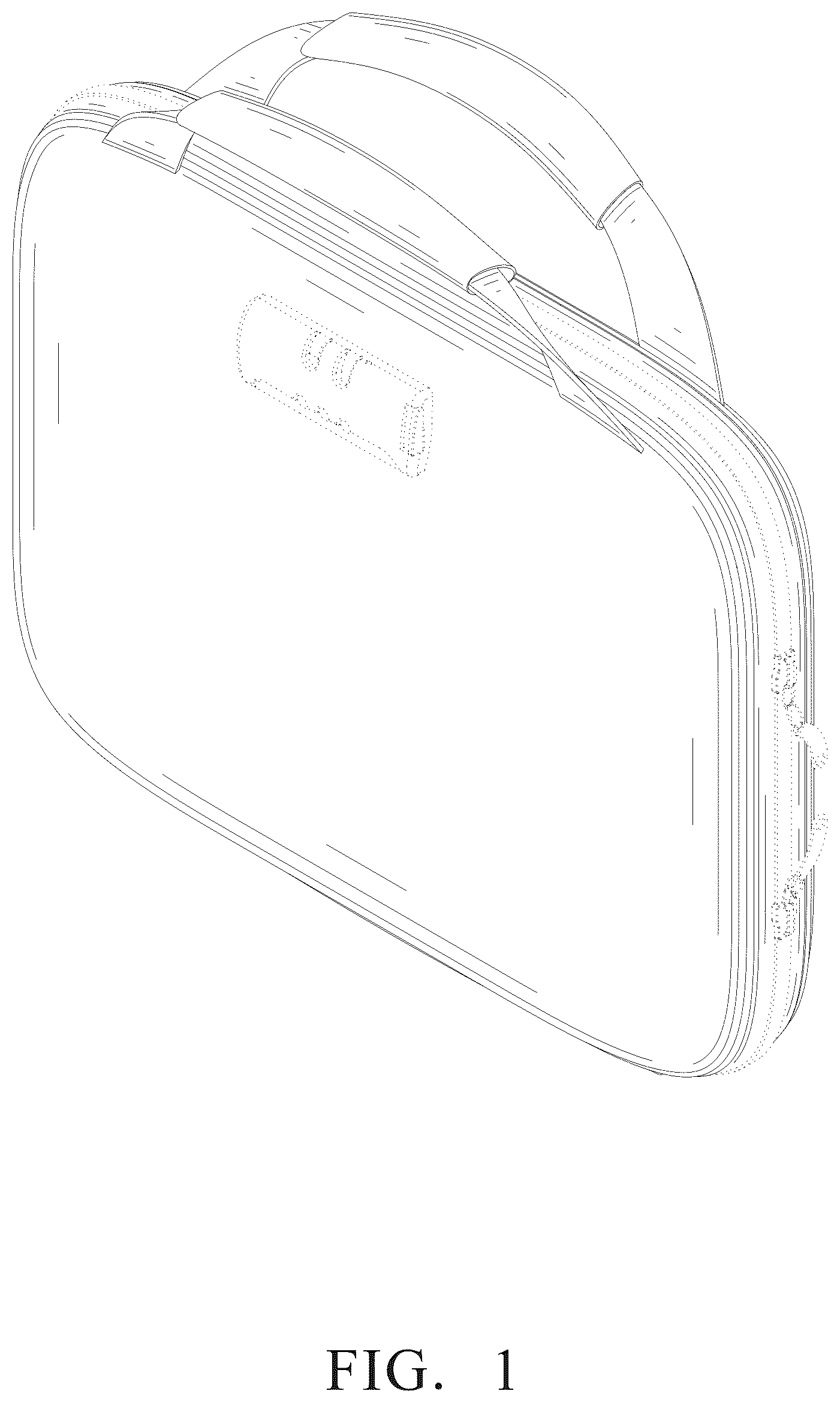 Patent USD1076432 — Fireproof carrying case — Figure 1