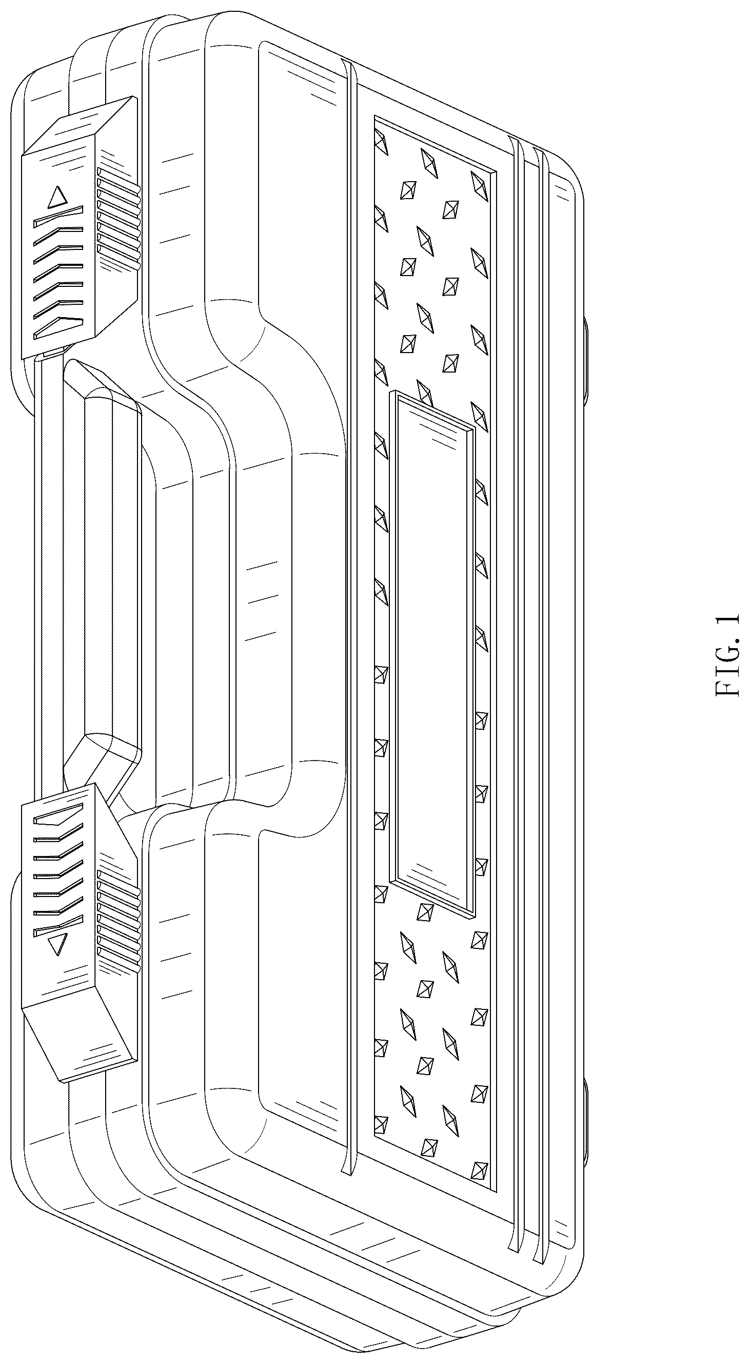 Patent USD1076433 — Toolbox — Figure 1