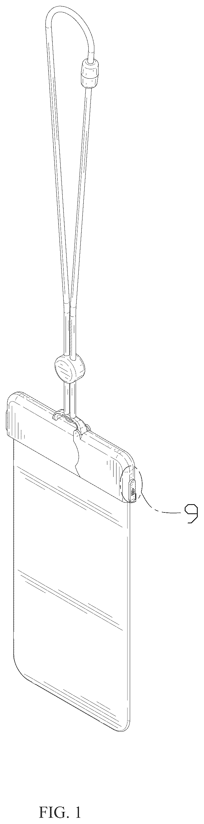 Patent USD1076445 — Waterproof bag — Figure 1