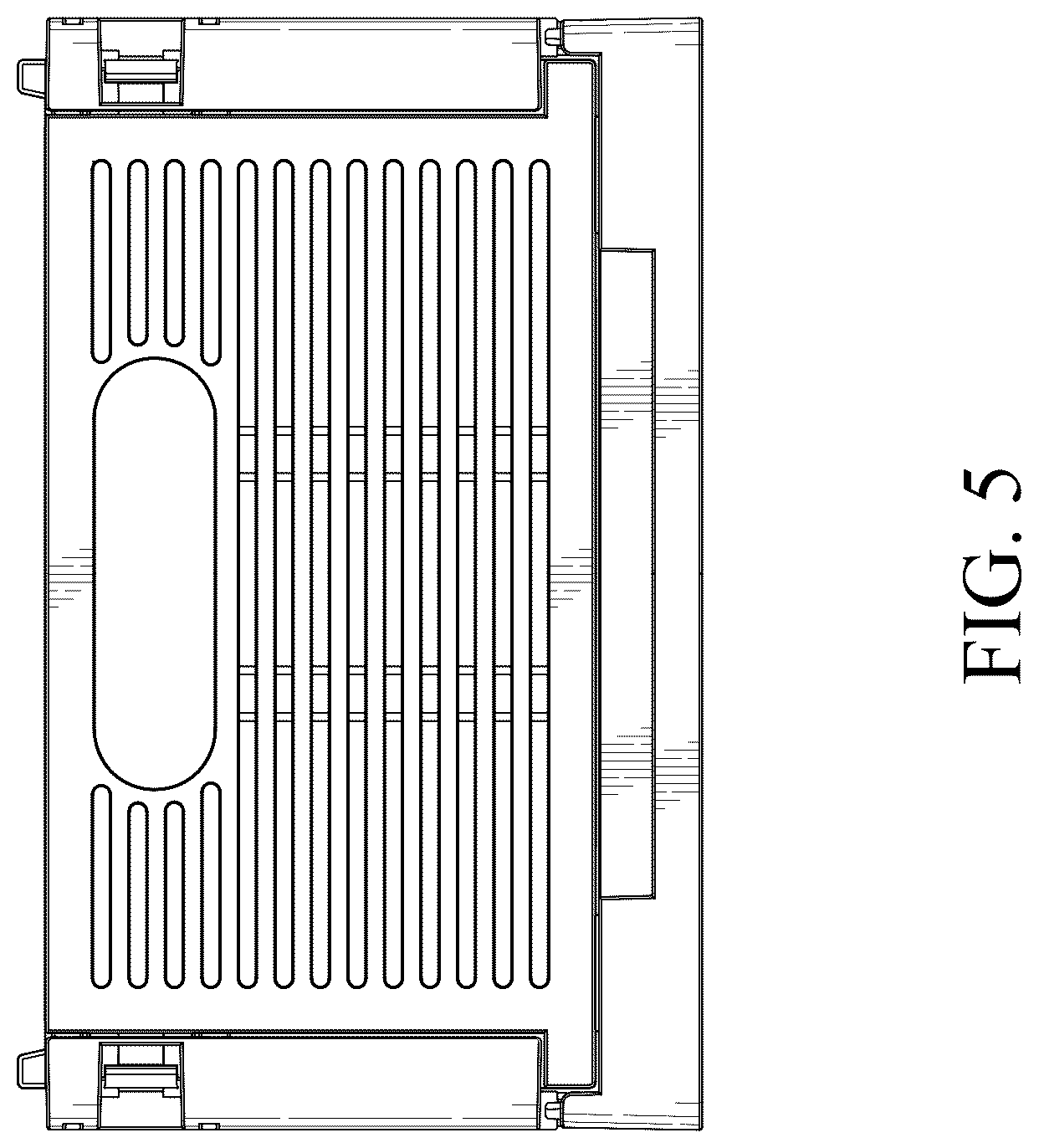 Patent USD1076449 Figure 5 – Storage basket